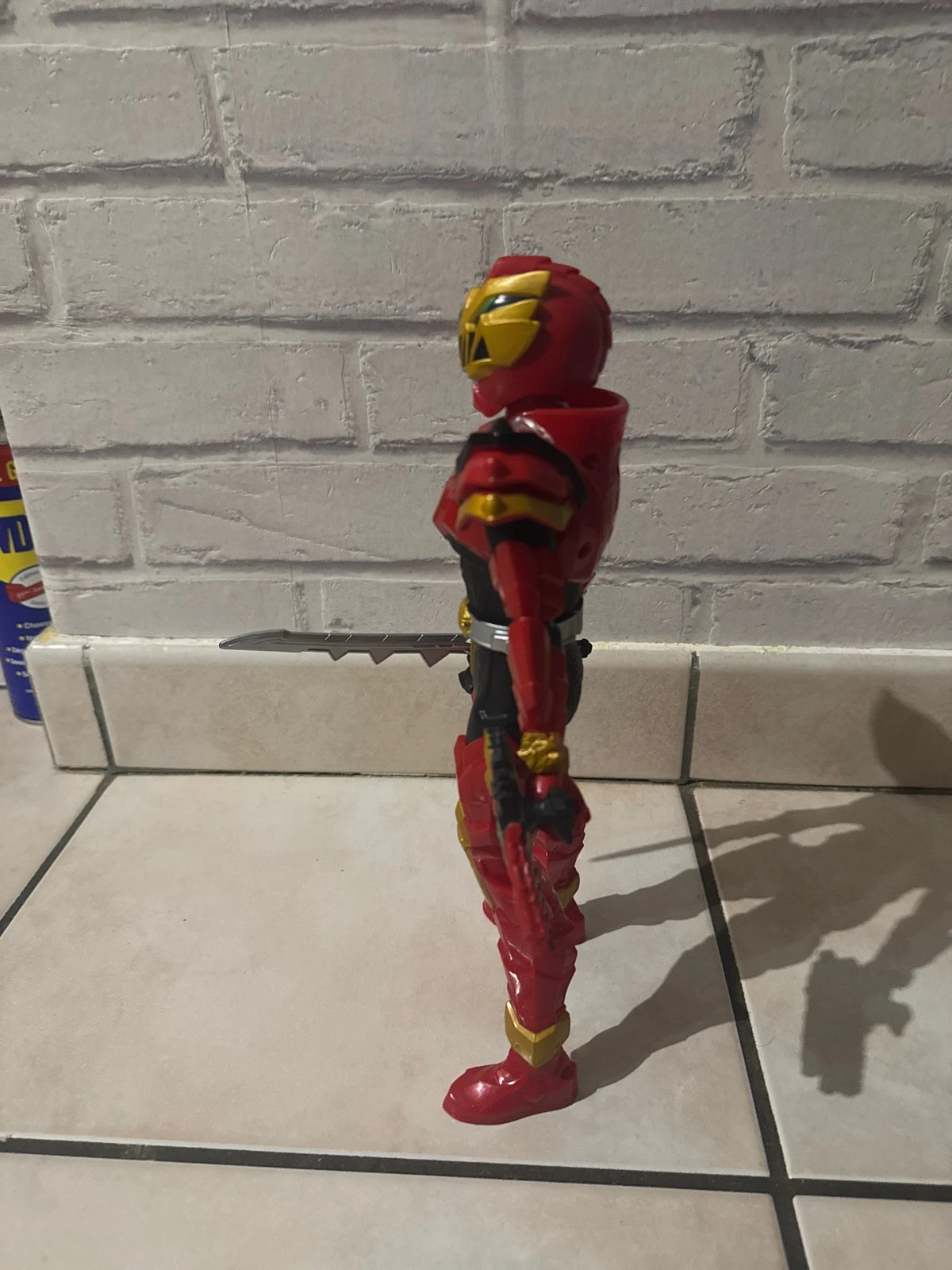 Power Rangers Dino Fury Ranger Rouge Attaque Tournoyante 30cm – Power Rangers – taille Taille unique 3
