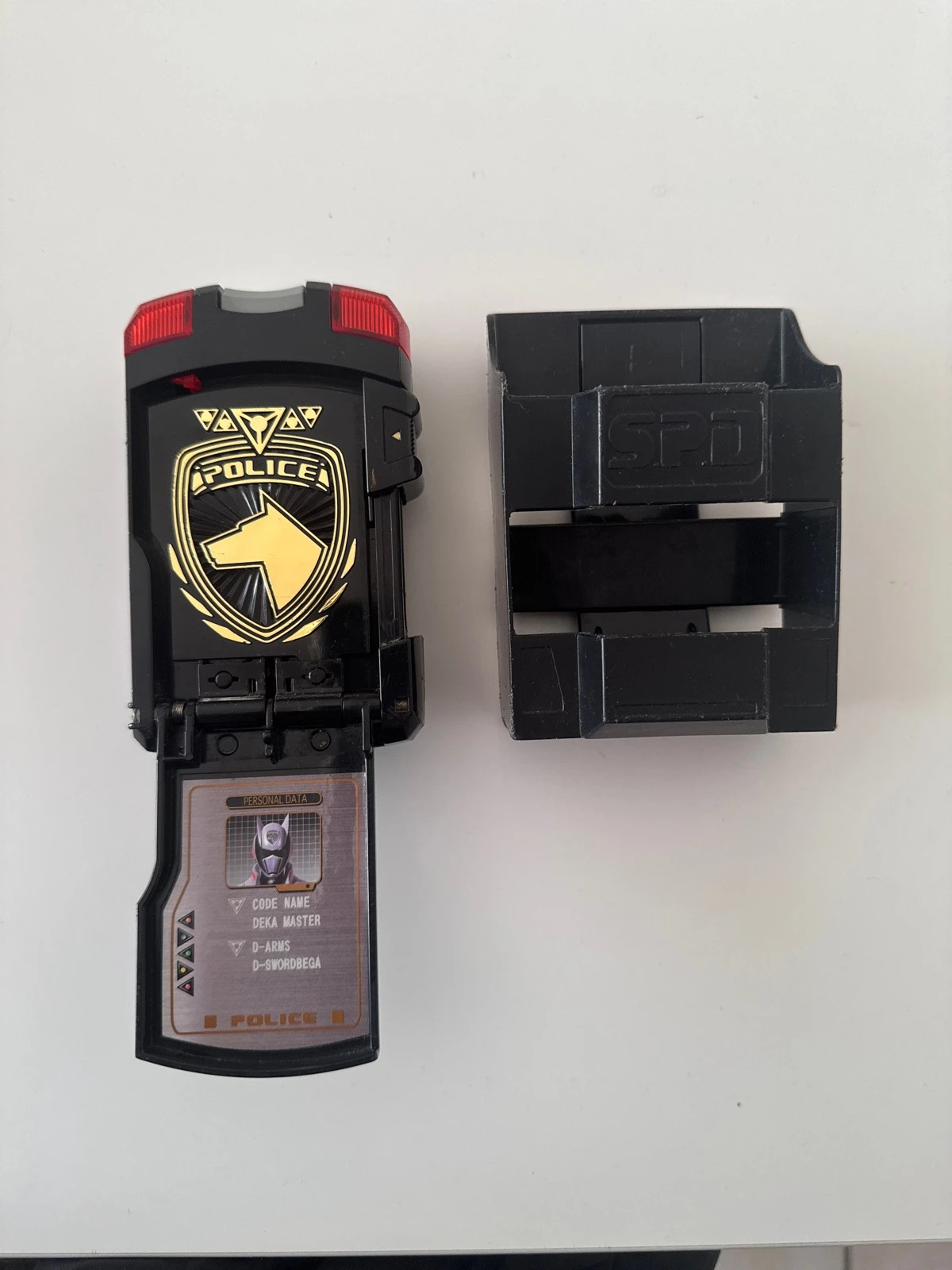 Power Ranger Dekaranger Toukushou Sentai Deka Master SPD License Morpher Bandai Japon – Power Rangers – taille Taille unique 3