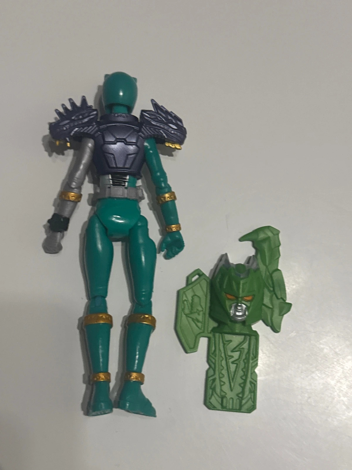 Figurine Power Rangers Dino Fury vert 15cm – Power Rangers – taille Taille unique 4