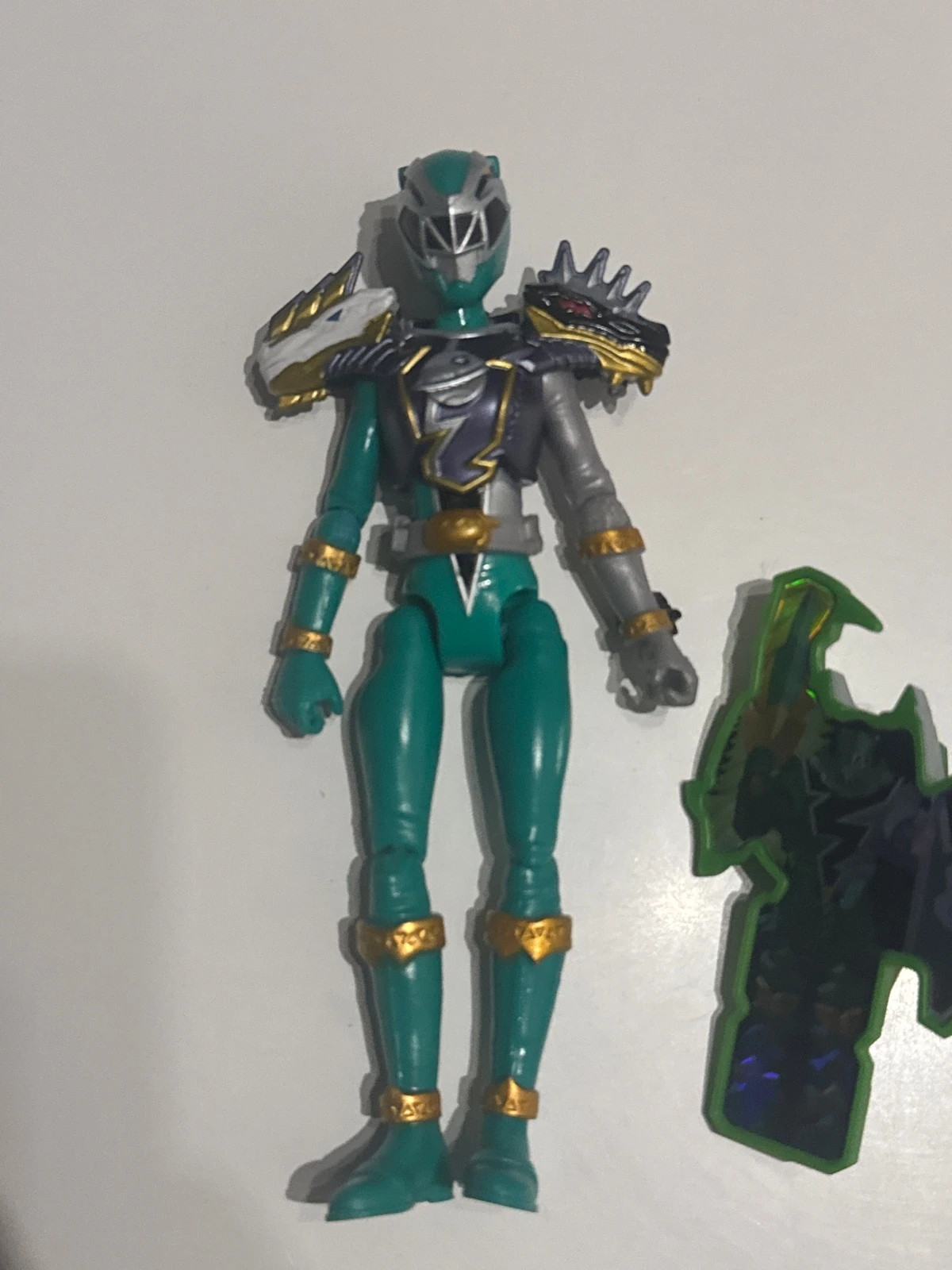 Figurine Power Rangers Dino Fury vert 15cm – Power Rangers – taille Taille unique 2
