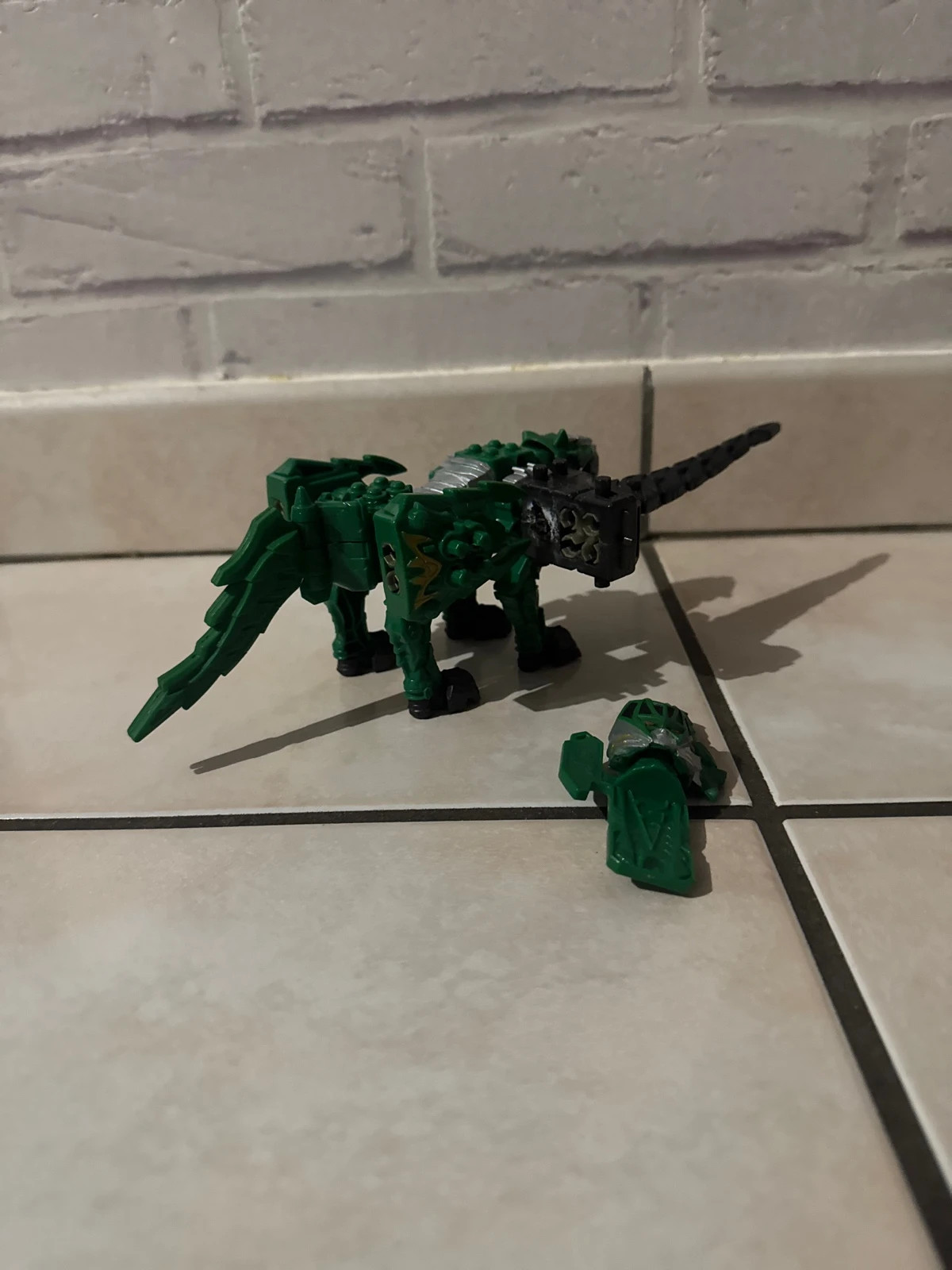 Power Rangers Dino Fury Zord Link Tiger Claw Zord série 2 – Power Rangers – taille Taille unique 5