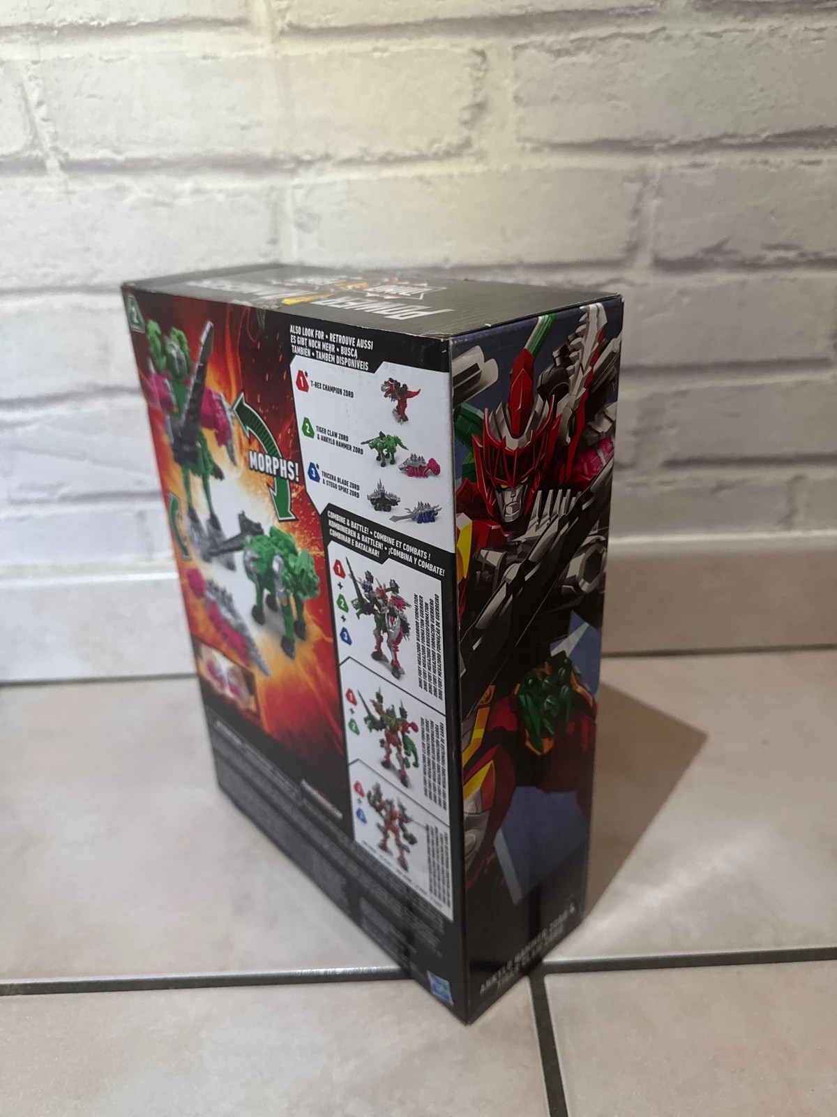Figurine Power Rangers Dino Fury Zord Link Série 2 Combinable 15 cm – Power Rangers – taille Taille unique 5