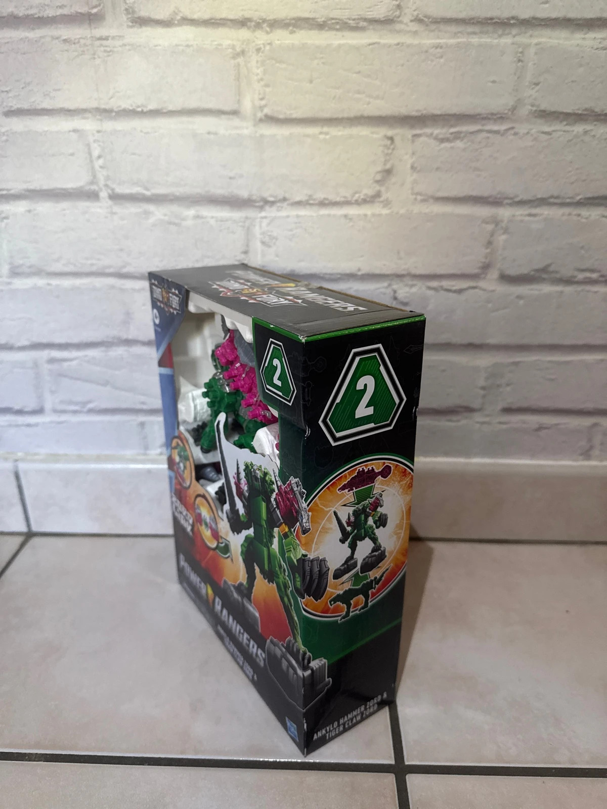 Figurine Power Rangers Dino Fury Zord Link Série 2 Combinable 15 cm – Power Rangers – taille Taille unique 2