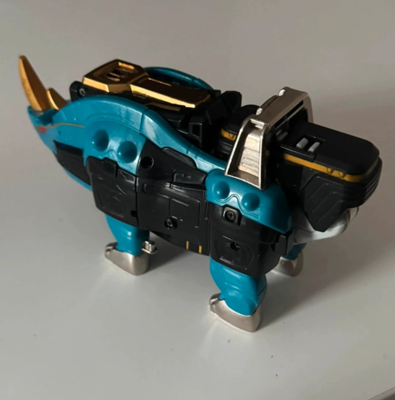 Power Rangers Wild Force Hyakujuu Sentai Gaoranger DX Gao Power Animal Series GaoRhinos 2002 – Power Rangers – taille Taille unique 4