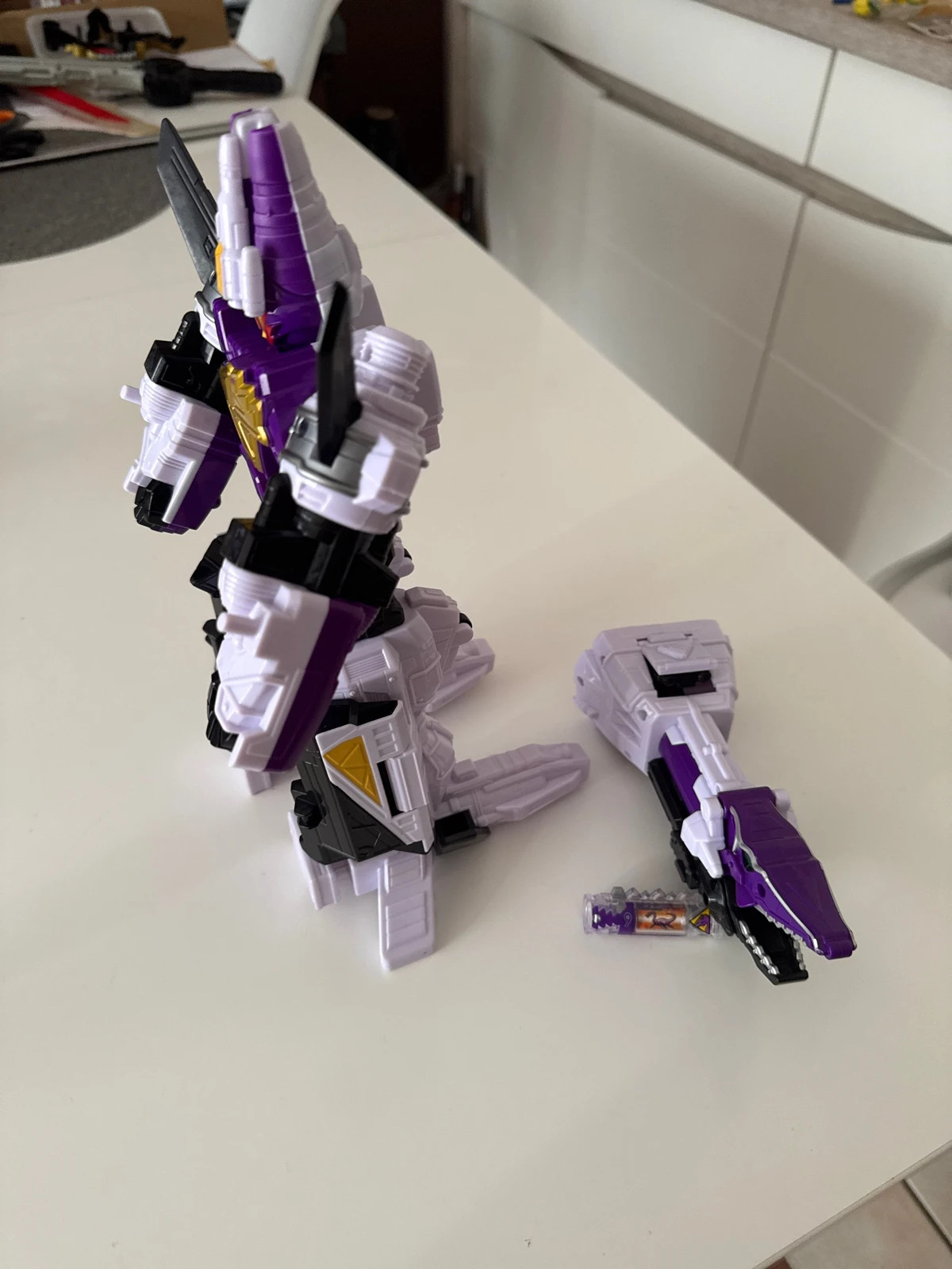 Power Rangers Dino Charge Kyoryuger DX Plezu-oh Plezuoh Plesio Megazord – Power Rangers – taille Taille unique 3