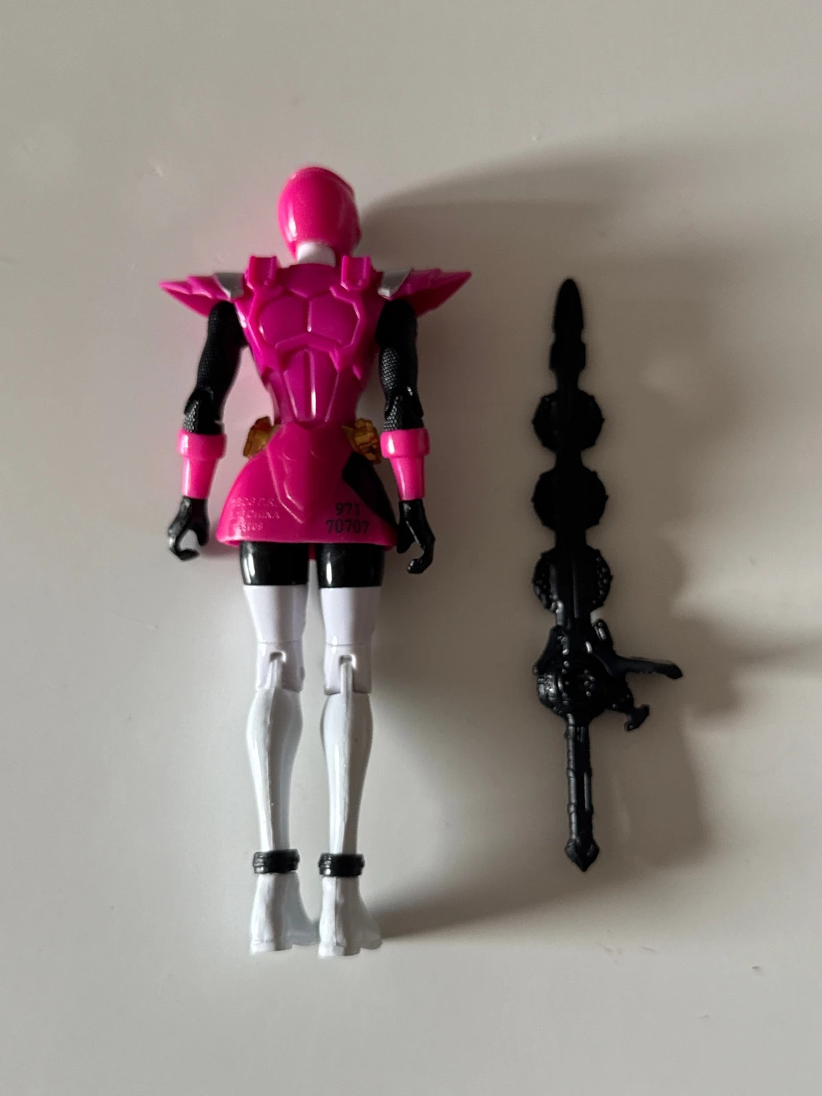 Power Rangers Ninja Steel 12cm Ninja Master Mode Pink Ranger Figure – Power Rangers – taille Taille unique 3