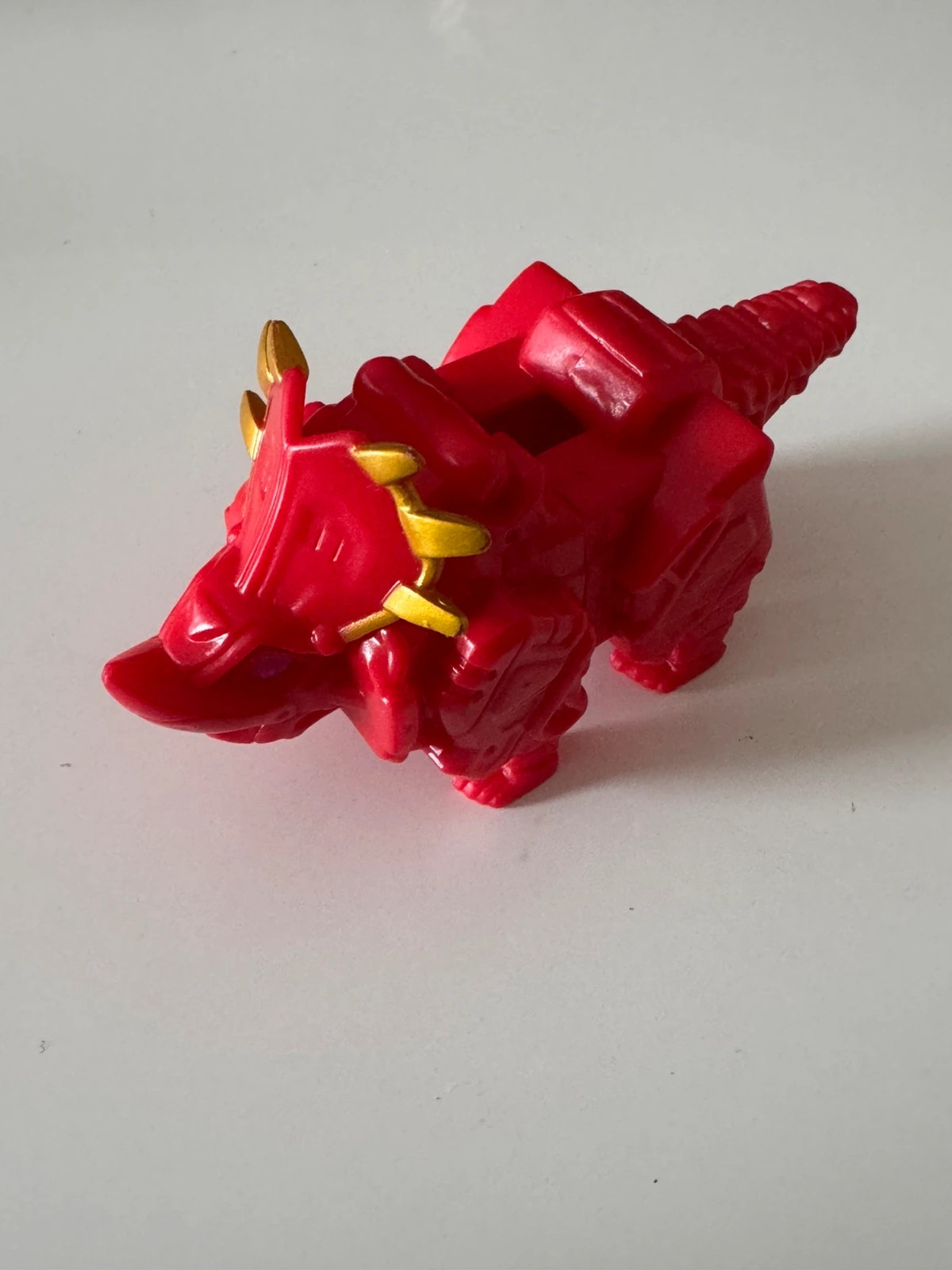 Power Rangers Dino Super Charge Styracosaurus Rouge – Power Rangers – taille Taille unique 3