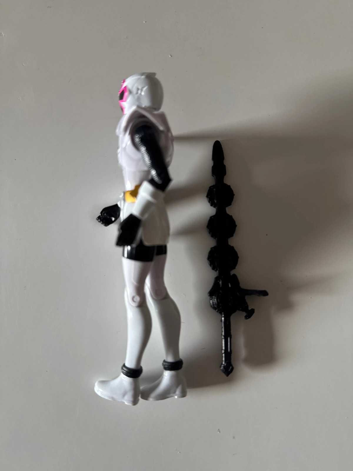Power Rangers Ninja Steel 12cm Master Mode White Ranger Figure – Power Rangers – taille Taille unique 5