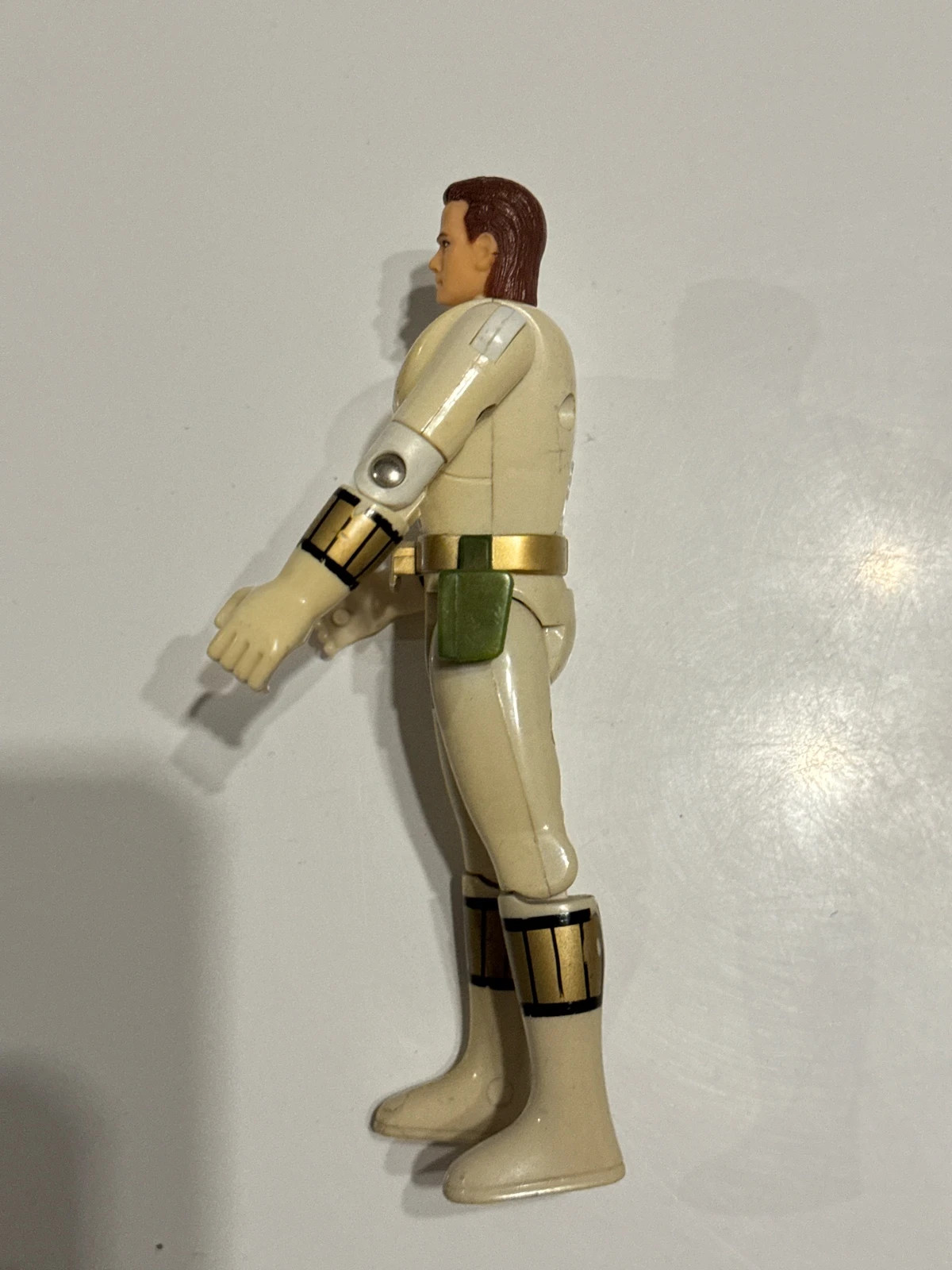 Figurine Power Rangers Flip Head blanc 14cm articulée Bandai 1993 – Power Rangers – taille Taille unique 4