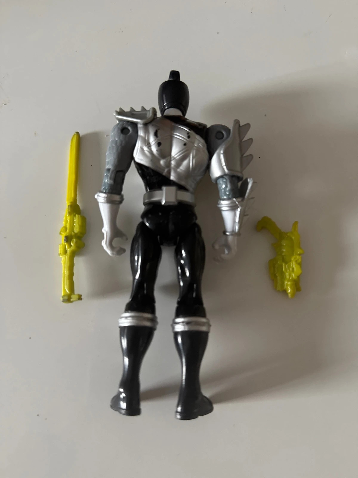 Power Rangers Dino Super Charge 15cm Dino Acier Noir Ranger A – Power Rangers – taille Taille unique 3