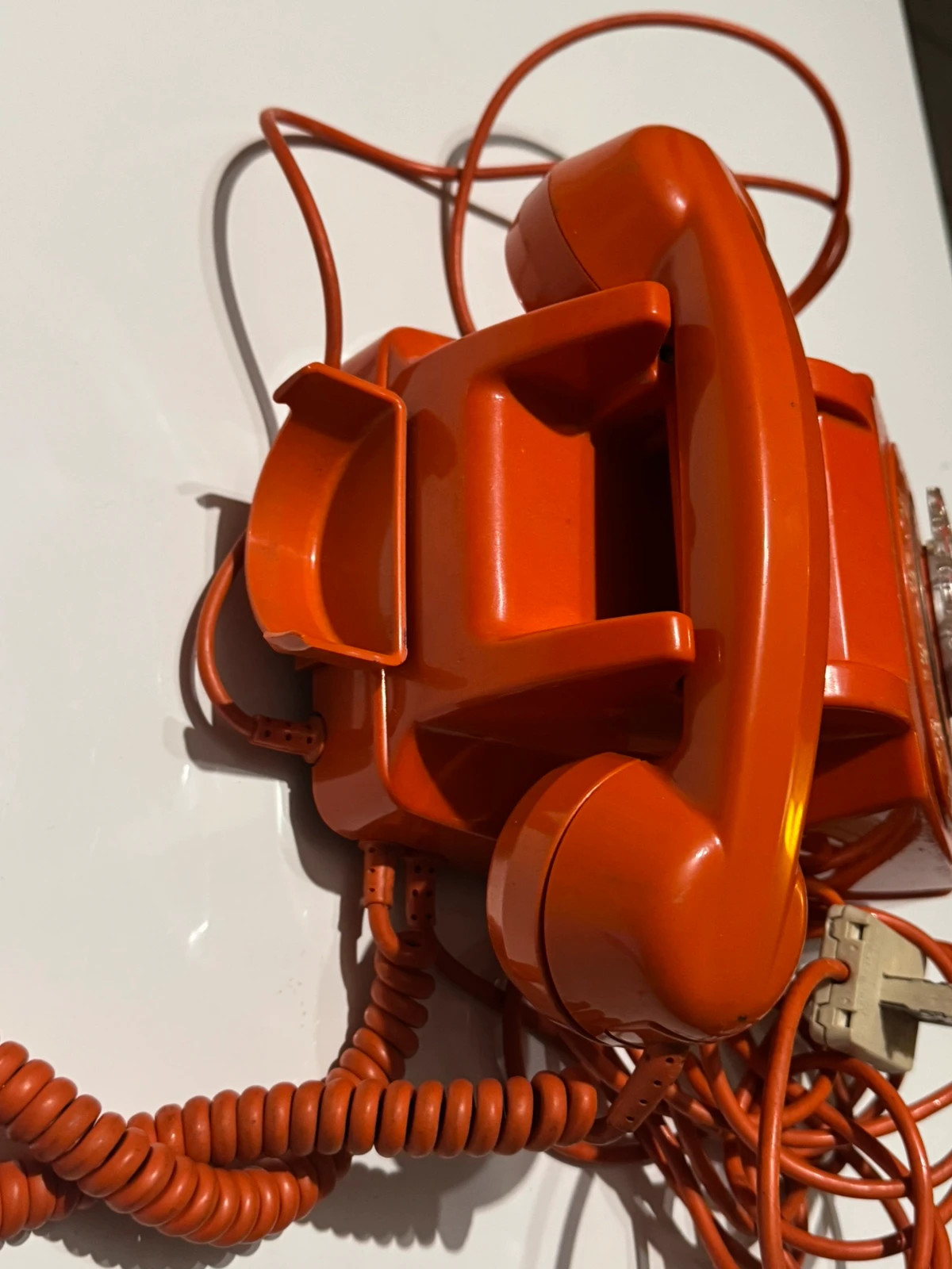 Téléphone fixe Vintage Orange de 1979 Socotel – Socotel 5