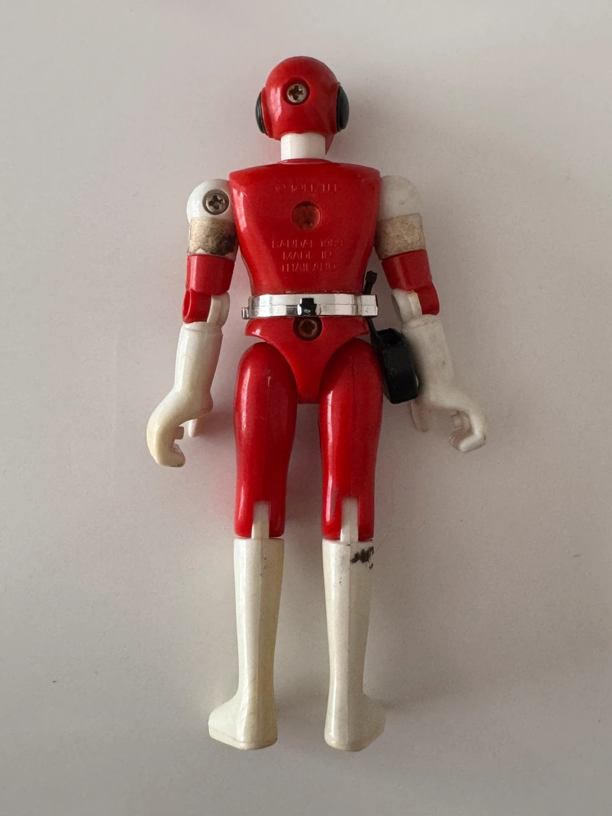 Power Rangers Kousoku Sentai Turboranger Chogokin Figure Red Bandai 1988 – Power Rangers – taille Taille unique 2