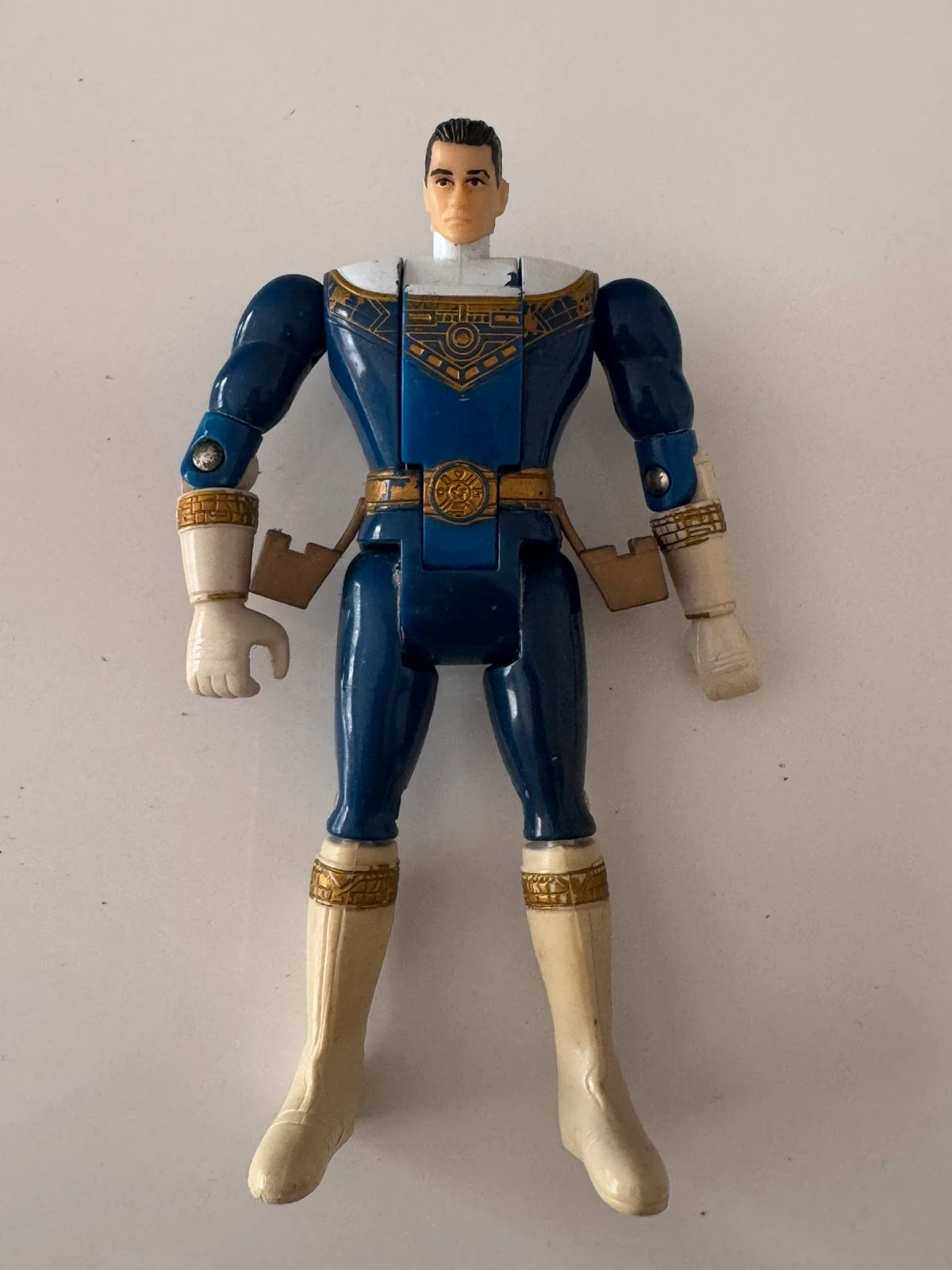 Figurine Power Rangers ZEO bleu auto morphin Bandai 1997 – Power Rangers – taille Taille unique 3
