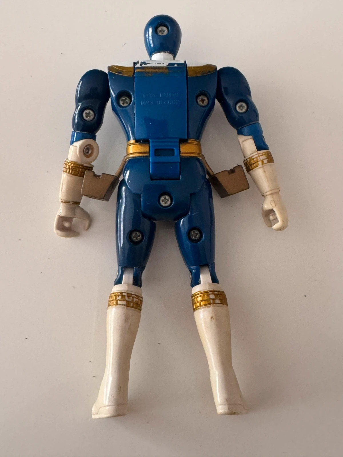 Figurine Power Rangers ZEO bleu auto morphin Bandai 1997 – Power Rangers – taille Taille unique 2