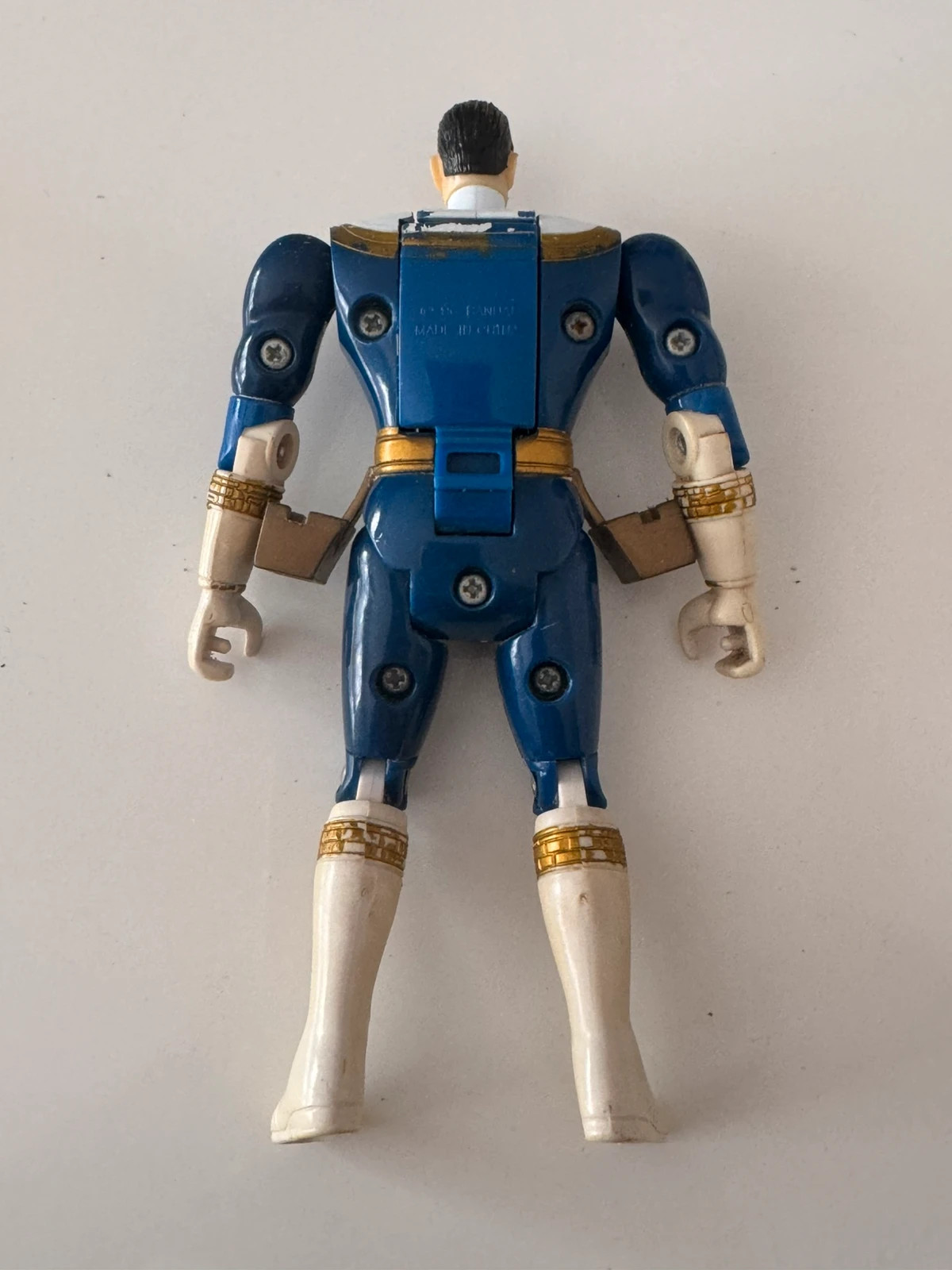 Figurine Power Rangers ZEO bleu auto morphin Bandai 1997 – Power Rangers – taille Taille unique 4