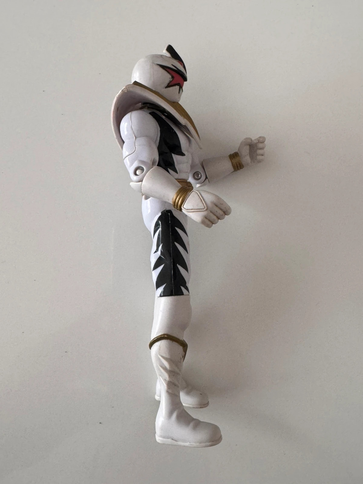 Power Rangers Dino Thunder Talking Thunder White Ranger 2003 Bandai 15cm – Power Rangers – taille Taille unique 4