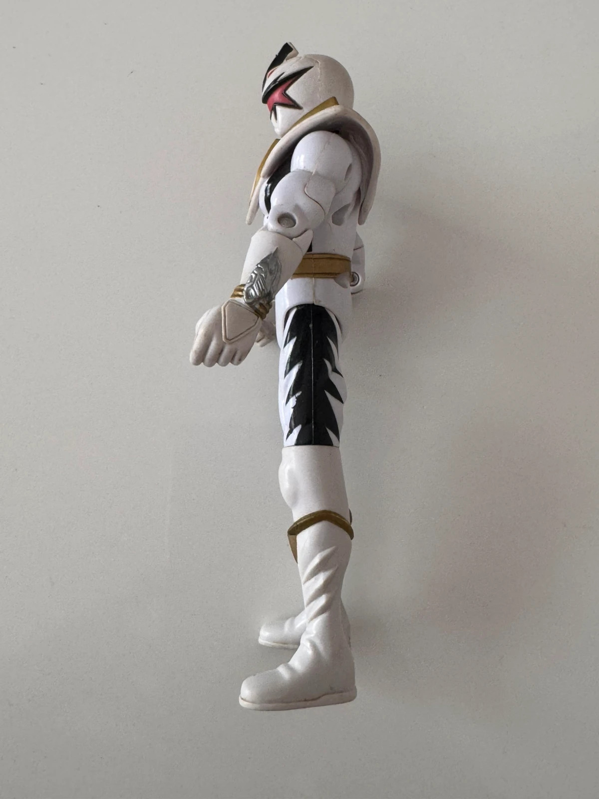 Power Rangers Dino Thunder Talking Thunder White Ranger 2003 Bandai 15cm – Power Rangers – taille Taille unique 2