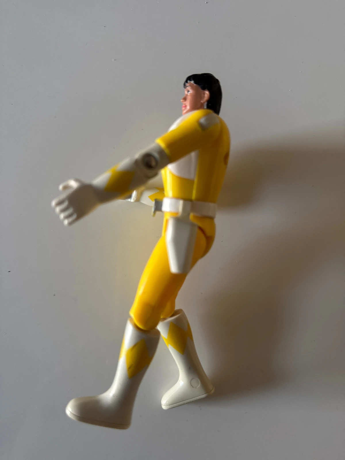 Figurine Mighty Morphin Power Rangers Flip Head, Yellow Ranger 14cm 1993 Bandai – Power Rangers – taille Prématuré, jusqu'à 44cm 2