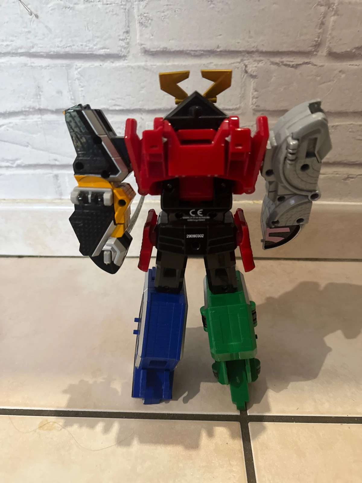 Power Rangers Samurai Sentai Shinkenger DX Shinken Megazord Bandai 2010 – Power Rangers – taille Taille unique 4