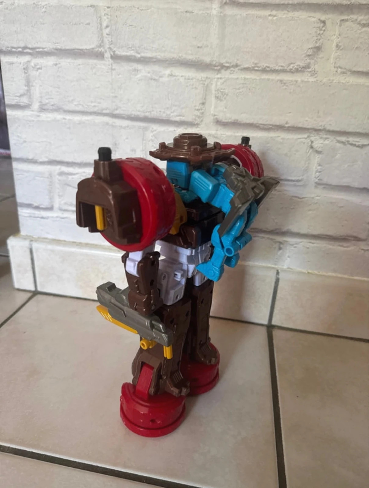 Power Rangers Ninja Stell Megazord Rodeo Bison / BullRider 26cm – Power Rangers – taille Taille unique 3