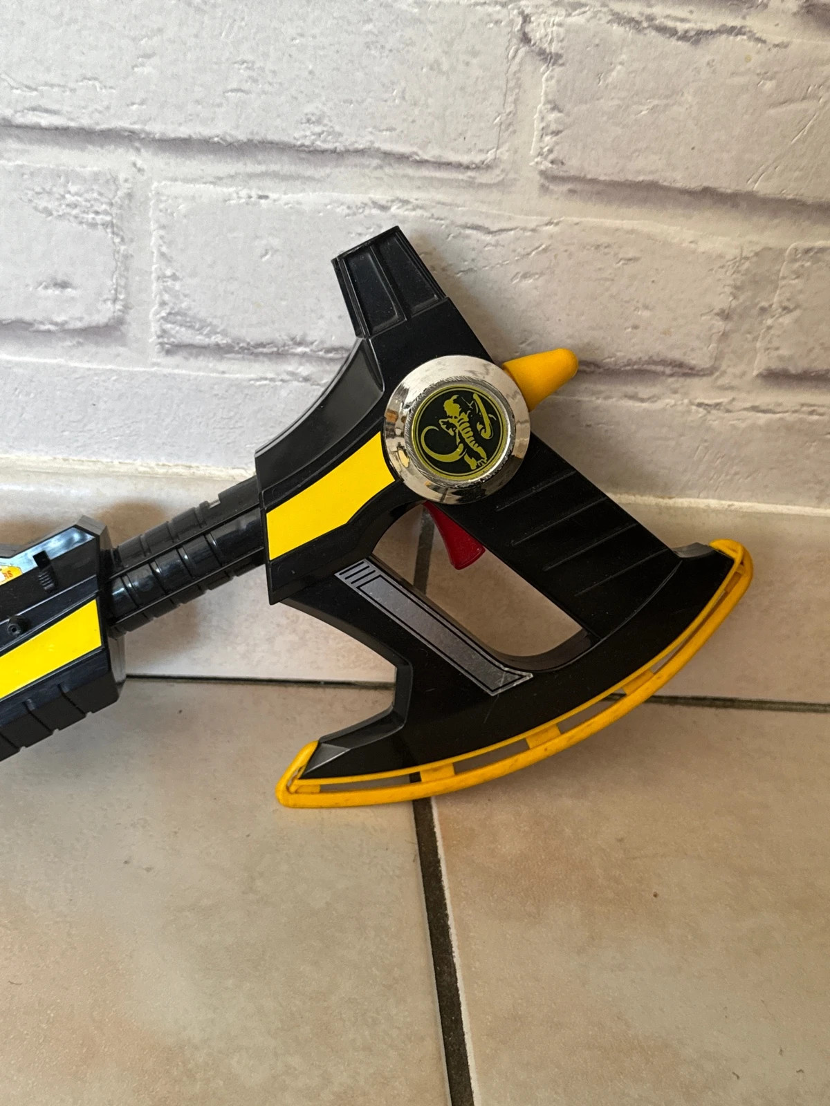 Hache mammouth noire Mighty Morphin Power Rangers Power Blaster 1994 – Power Rangers – taille Taille unique 3