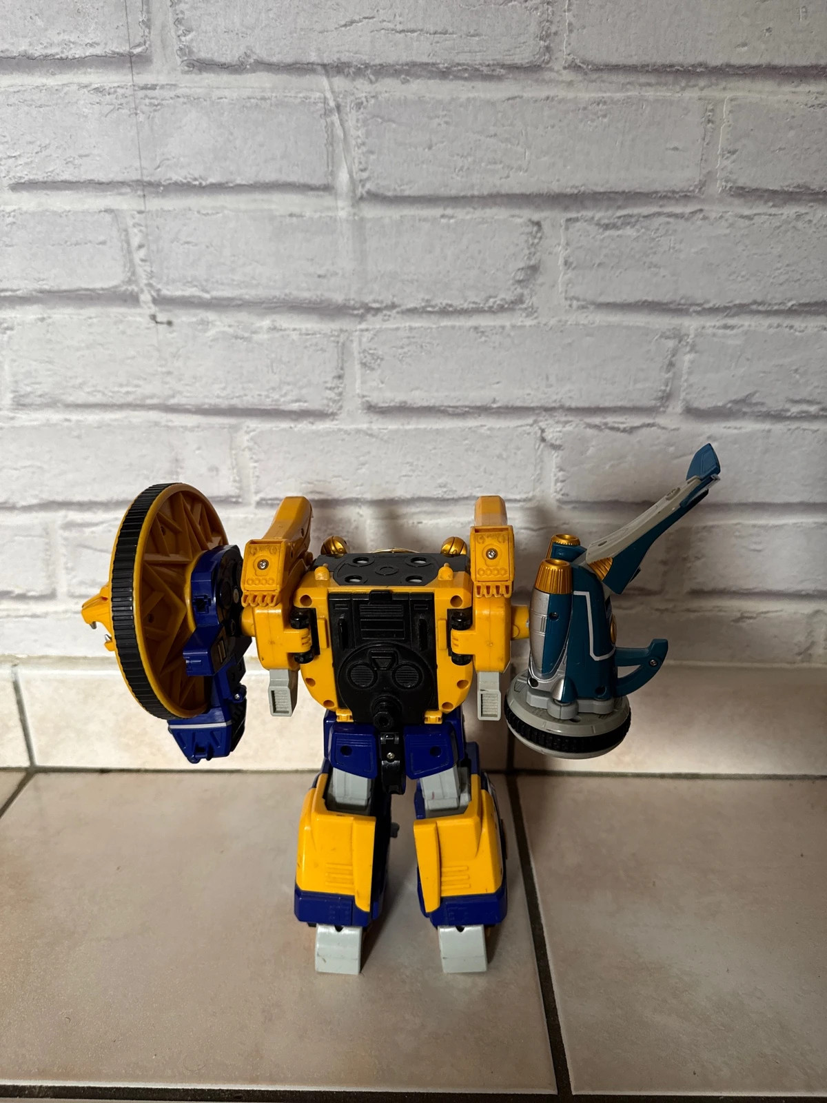 Power Rangers Ninja Storm Deluxe Storm Megazord Bandai 2002 Incomplet – Power Rangers – taille Taille unique 4