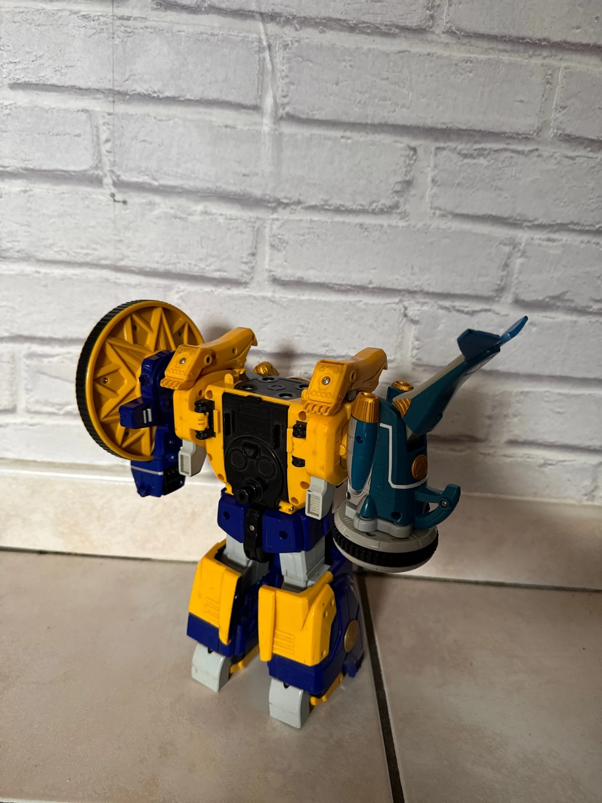 Power Rangers Ninja Storm Deluxe Storm Megazord Bandai 2002 Incomplet – Power Rangers – taille Taille unique 3