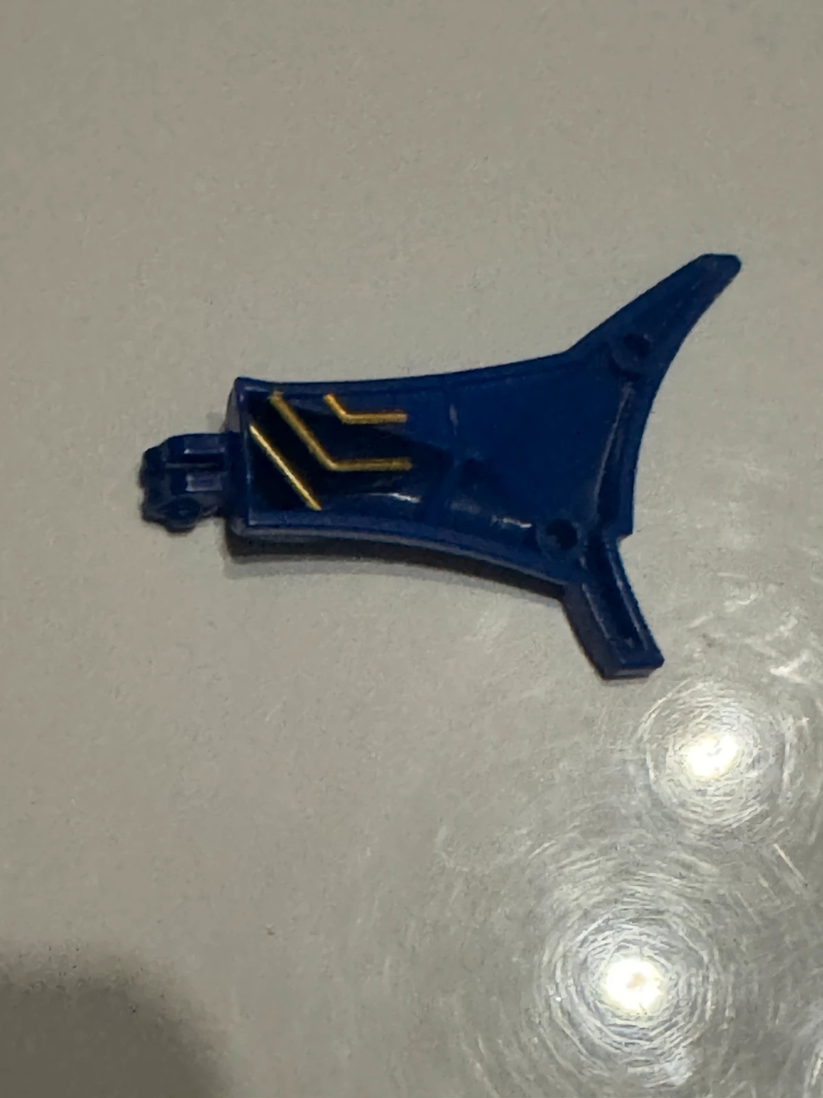 Pièce de queue de requin bleu Power Rangers Mega Force DX Megazord Bandai Zord Builder – Power Rangers – taille Prématuré, jusqu'à 44cm 2