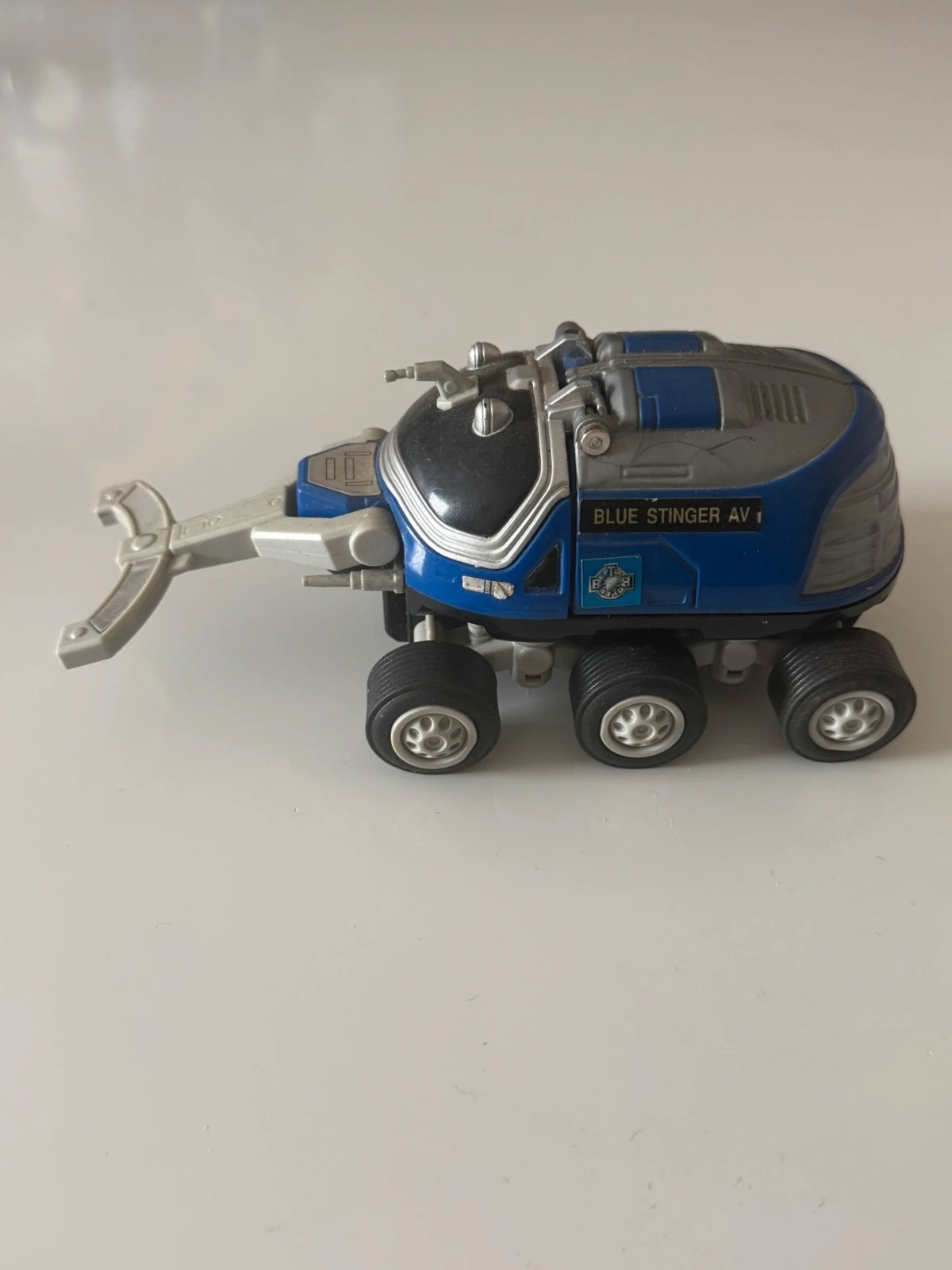 1996 Véhicule AV Bandai Saban's Beetleborgs bleu Stinger - 16cm – beetleborgs – taille Prématuré, jusqu'à 44cm 2