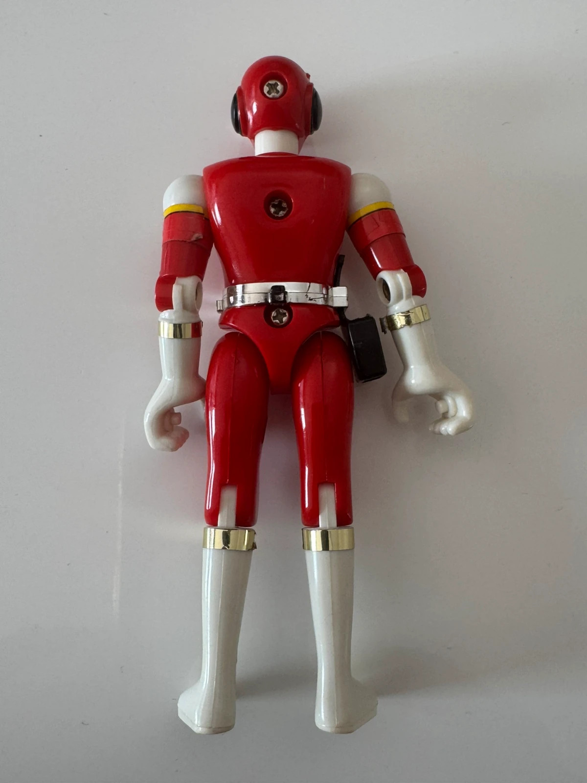 figurine Power Rangers Turbo Rouge Gt bandai 1988 – Power Rangers – taille Prématuré, jusqu'à 44cm 2