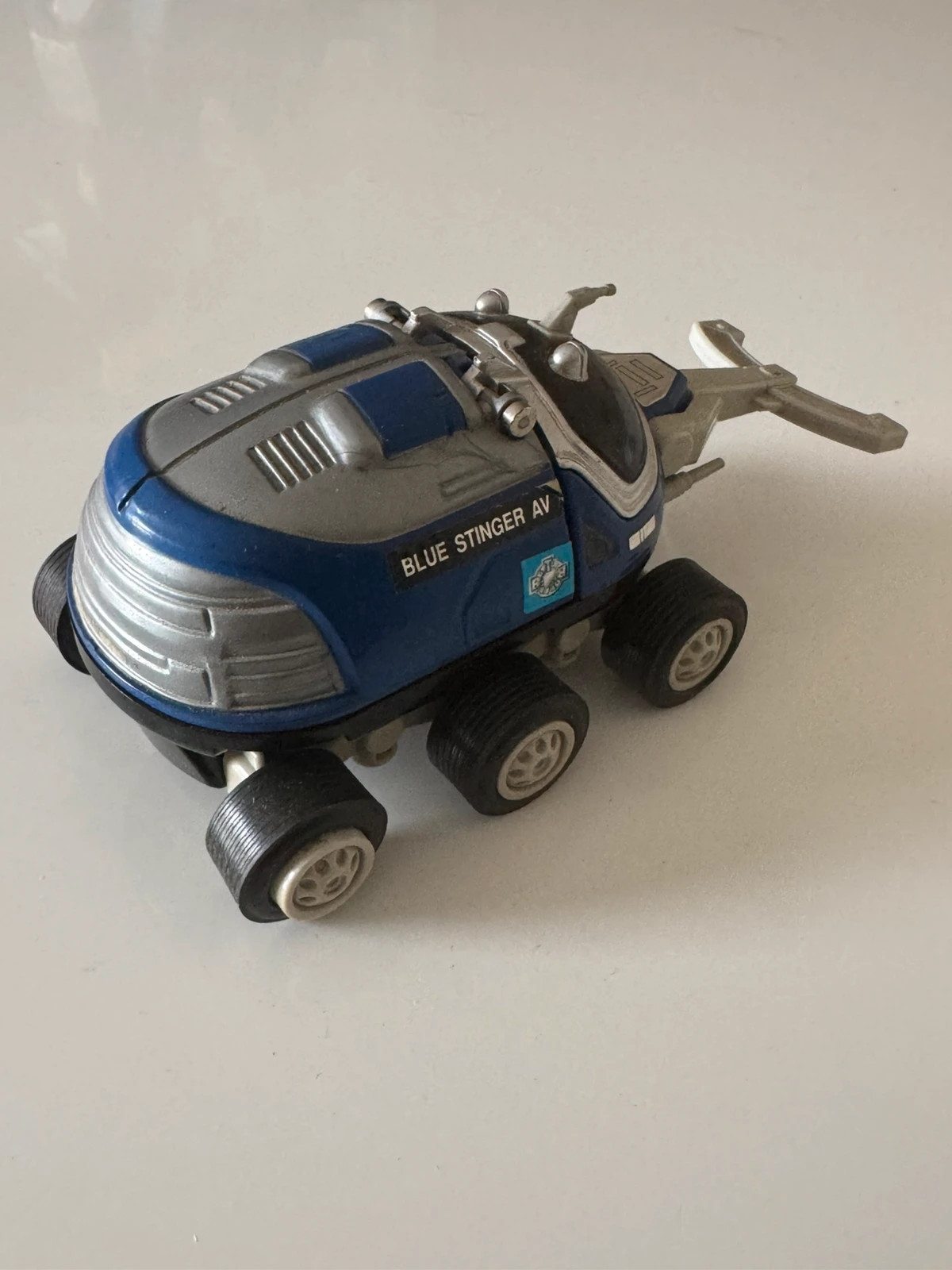 1996 Véhicule AV Bandai Saban's Beetleborgs bleu Stinger - 16cm – beetleborgs – taille Prématuré, jusqu'à 44cm 5