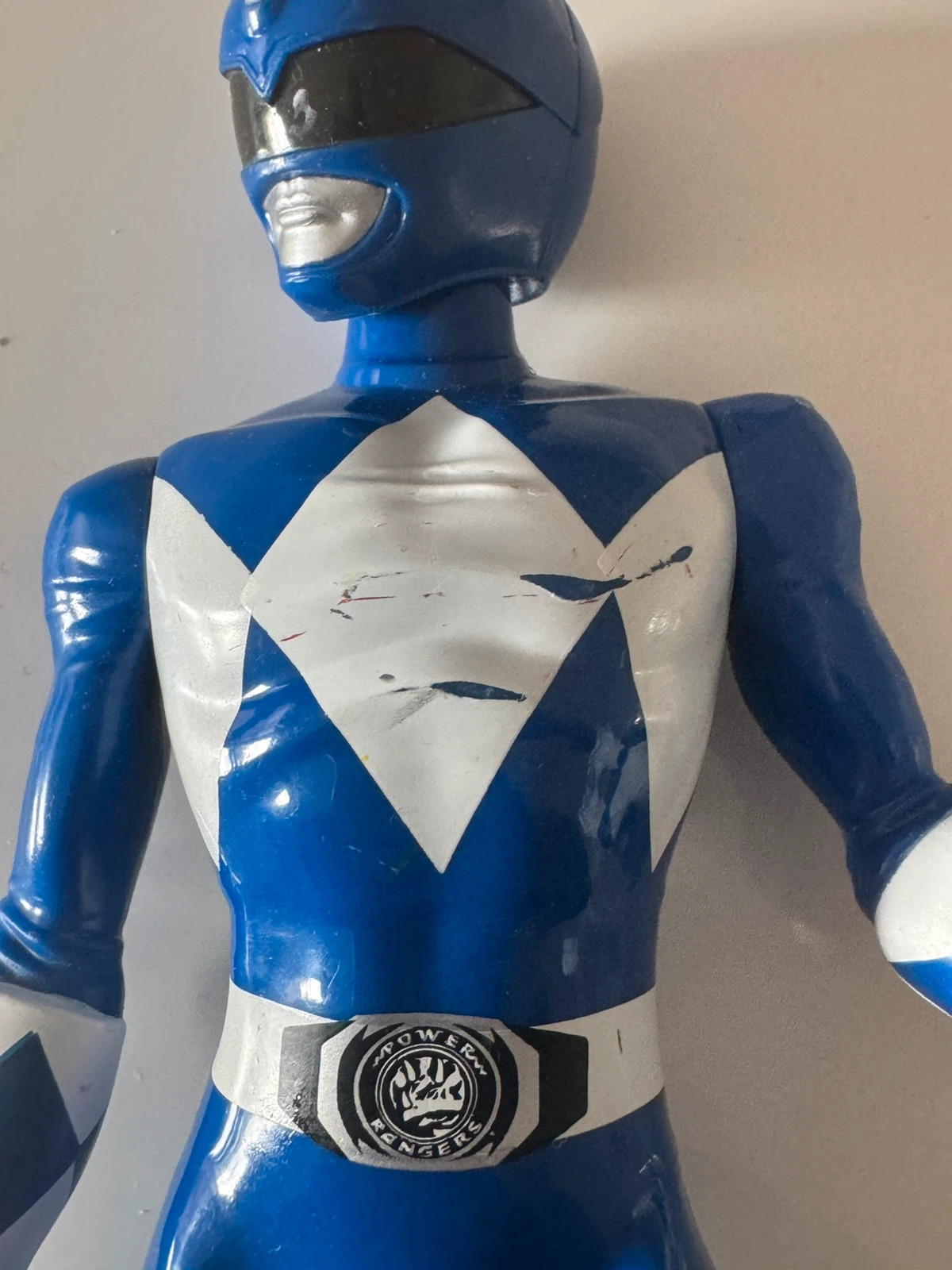 Figurine Power Rangers - Mighty Morphin Bleu Ranger - 25 cm – Power Rangers – taille Prématuré, jusqu'à 44cm 2