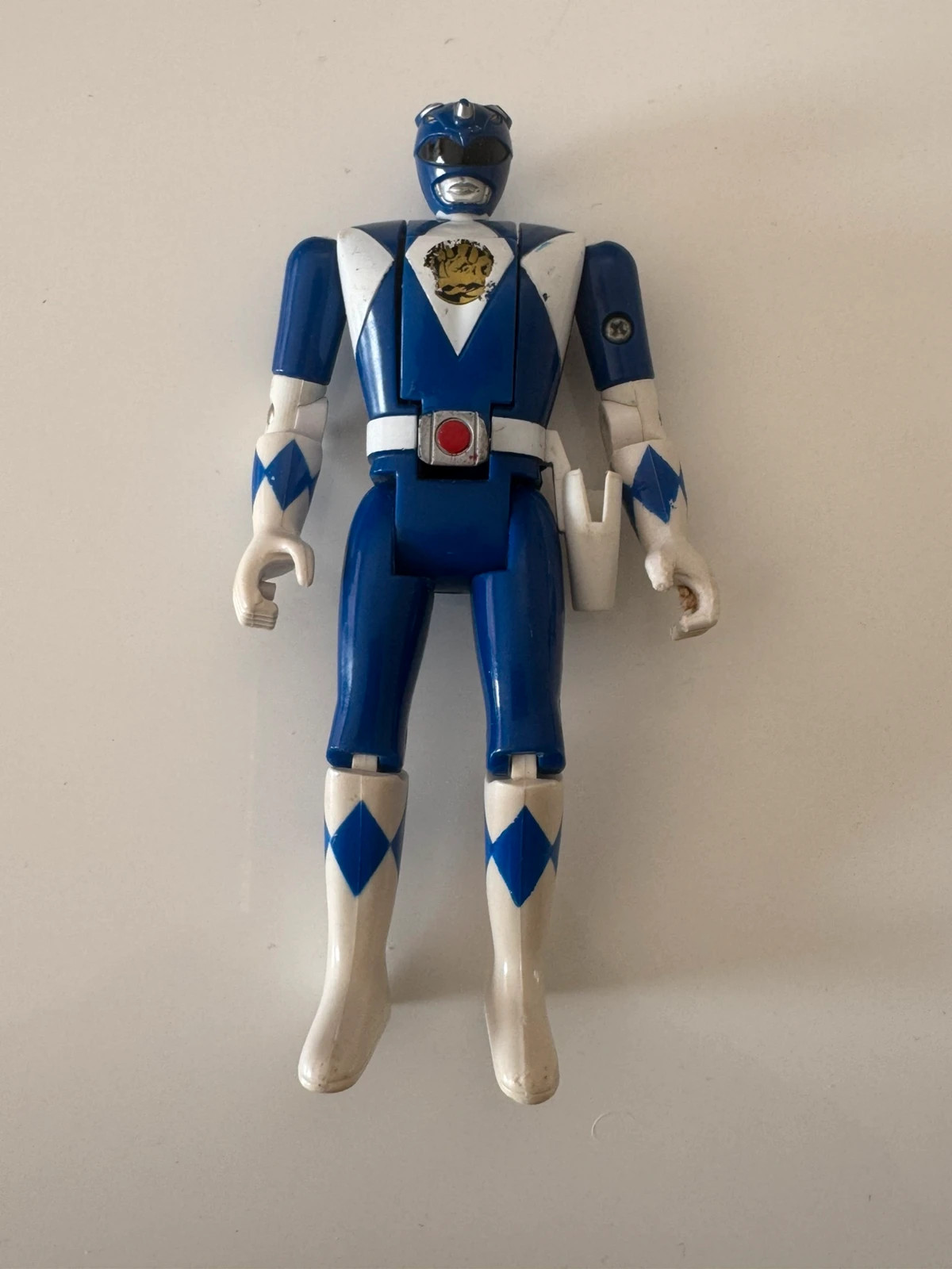 Power Rangers Blue Ranger Billy Flip Head Bandai 1993 – Power Rangers – taille Prématuré, jusqu'à 44cm 5