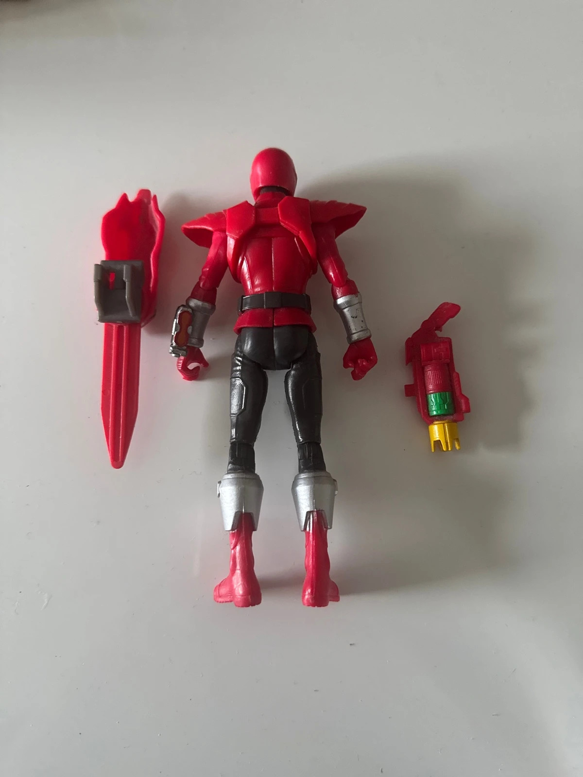 Power Rangers Beast Morphers - Figurine Ranger Rouge Beast-X - 15 Cm. De 2019 – Power Rangers – taille Prématuré, jusqu'à 44cm 3