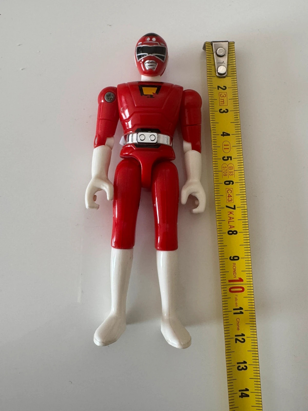 Power Rangers Rouge Turbo action 1997 – Power Rangers – taille Prématuré, jusqu'à 44cm 5