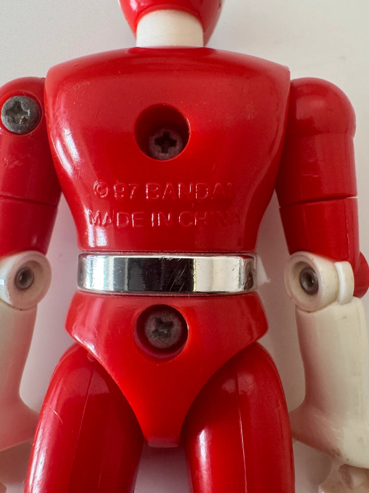 Power Rangers Rouge Turbo action 1997 – Power Rangers – taille Prématuré, jusqu'à 44cm 4