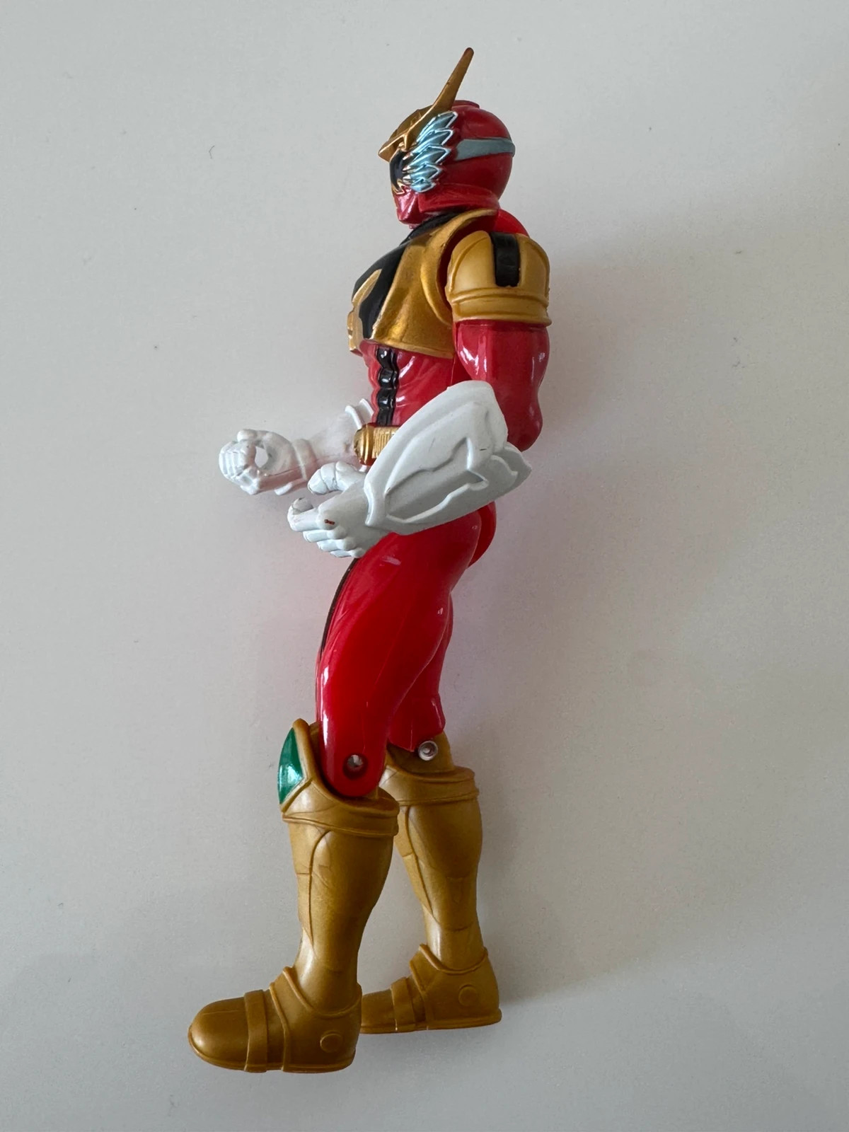 Figurine Power Rangers Mystic Force Dragon Force Ranger From Tracker Bandai 14cm 2005 – Power Rangers – taille Prématuré, jusqu'à 44cm 2