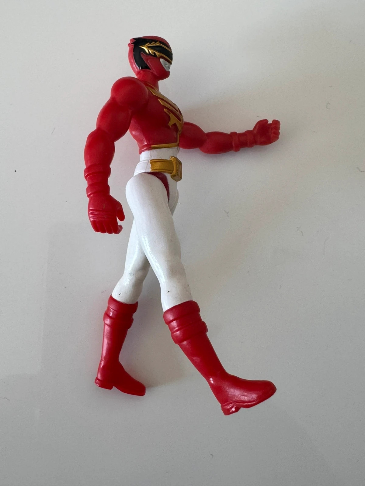 Figurine Power Rangers Megaforce Bandai rouge 11cm 2012 – Power Rangers – taille Prématuré, jusqu'à 44cm 4