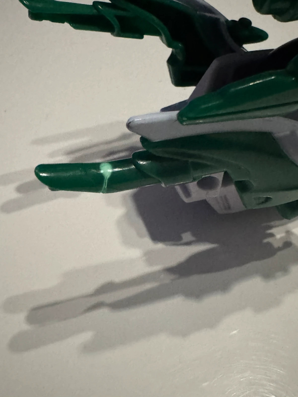 Moto Power Ranger Shark vert de 2008 – Power Rangers – taille Prématuré, jusqu'à 44cm 5