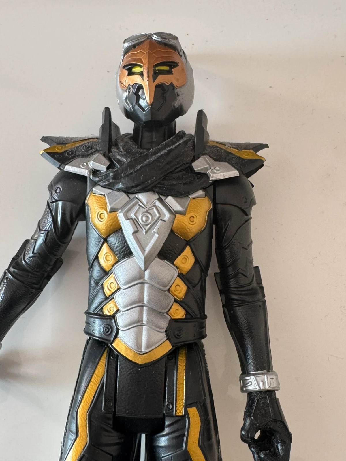 Jouet figurine Power Rangers Beast Morphers 30cm noir cyber-vilain Robo-Blaze de 2019 – Power Rangers – taille Prématuré, jusqu'à 44cm 4