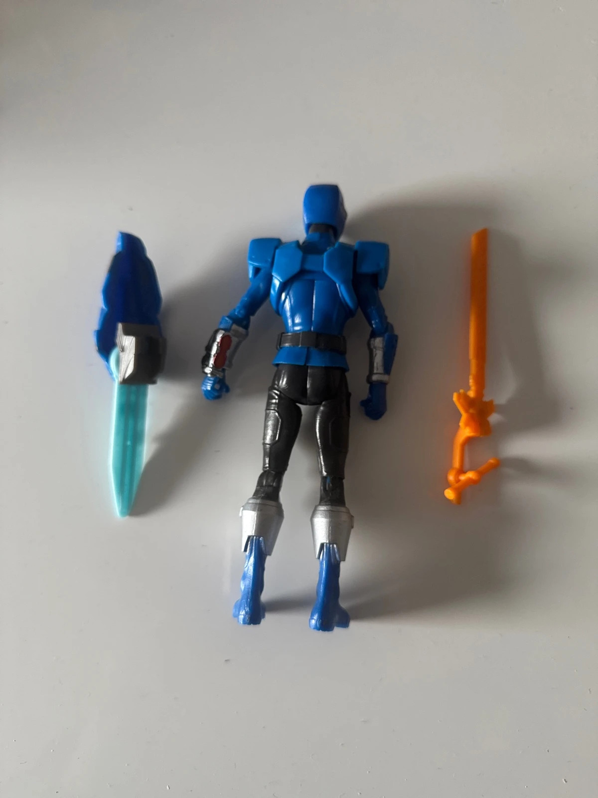 Power Rangers Beast Morphers - Figurine Ranger Bleu Beast-X - 15 Cm – Power Rangers – taille Prématuré, jusqu'à 44cm 3