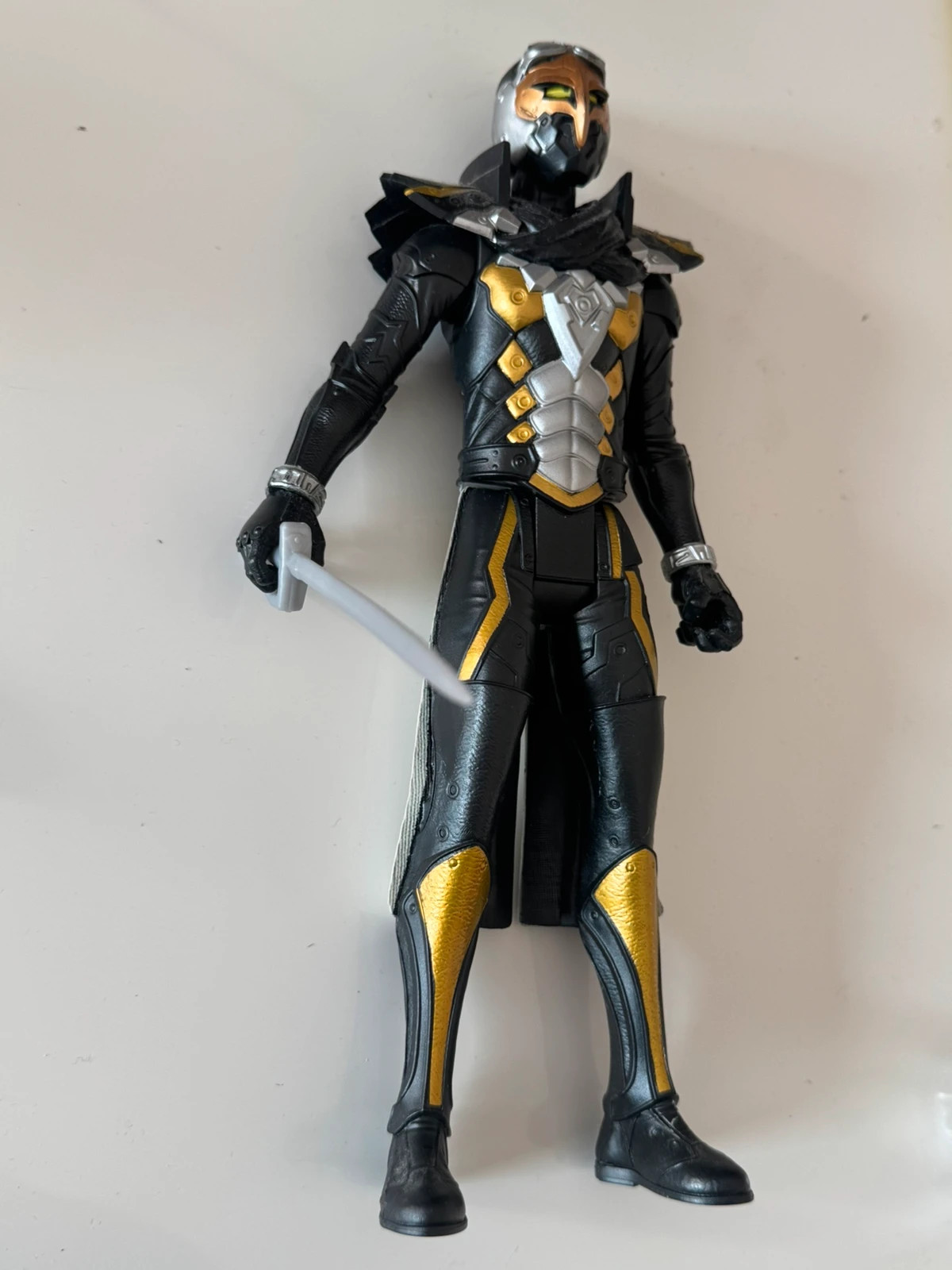 Jouet figurine Power Rangers Beast Morphers 30cm noir cyber-vilain Robo-Blaze de 2019 – Power Rangers – taille Prématuré, jusqu'à 44cm 3