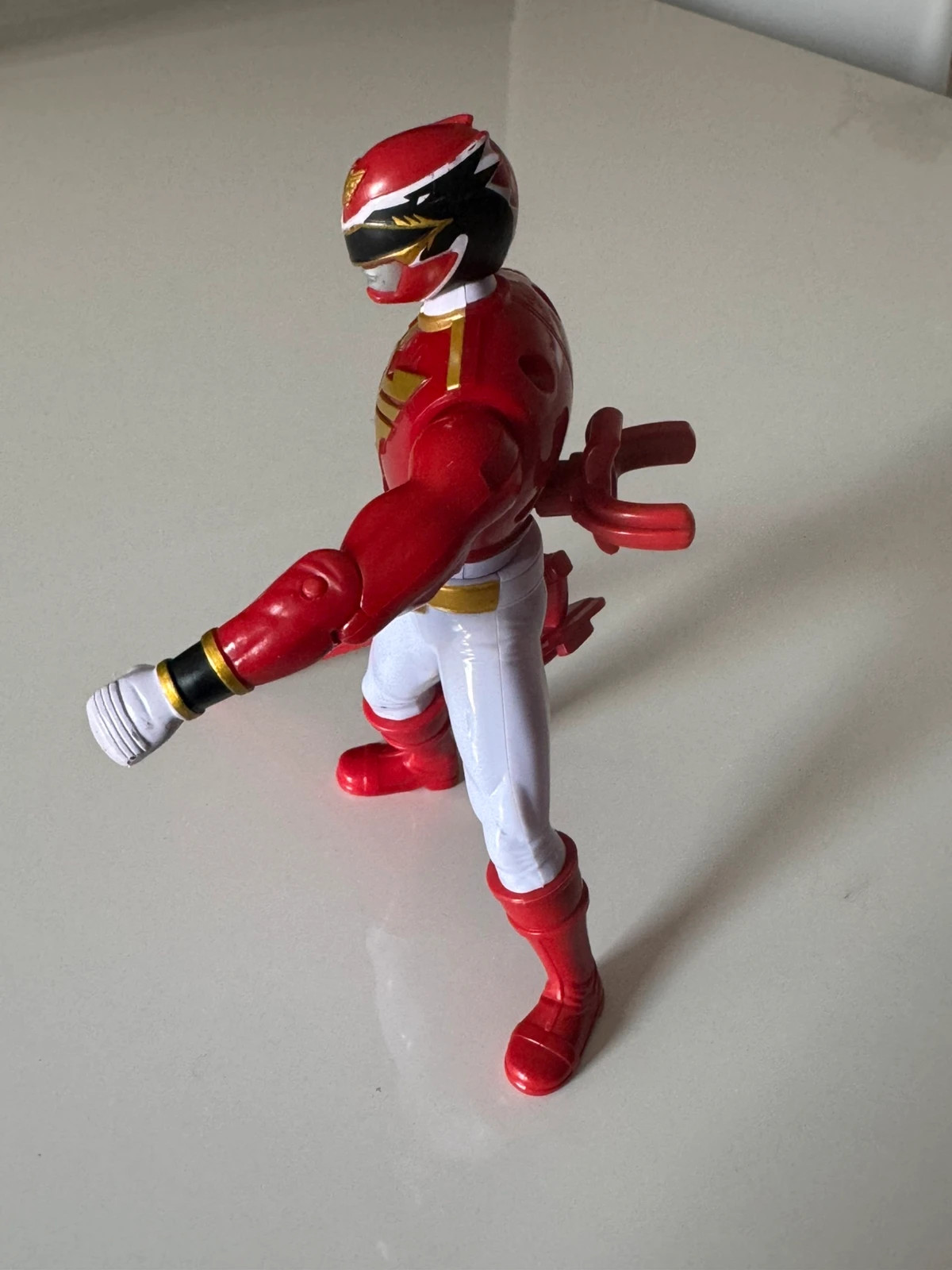 Power Rangers Might Morphin Megaforce Battle Morphin Red Ranger 16cm 2012 – Power Rangers – taille Prématuré, jusqu'à 44cm 2