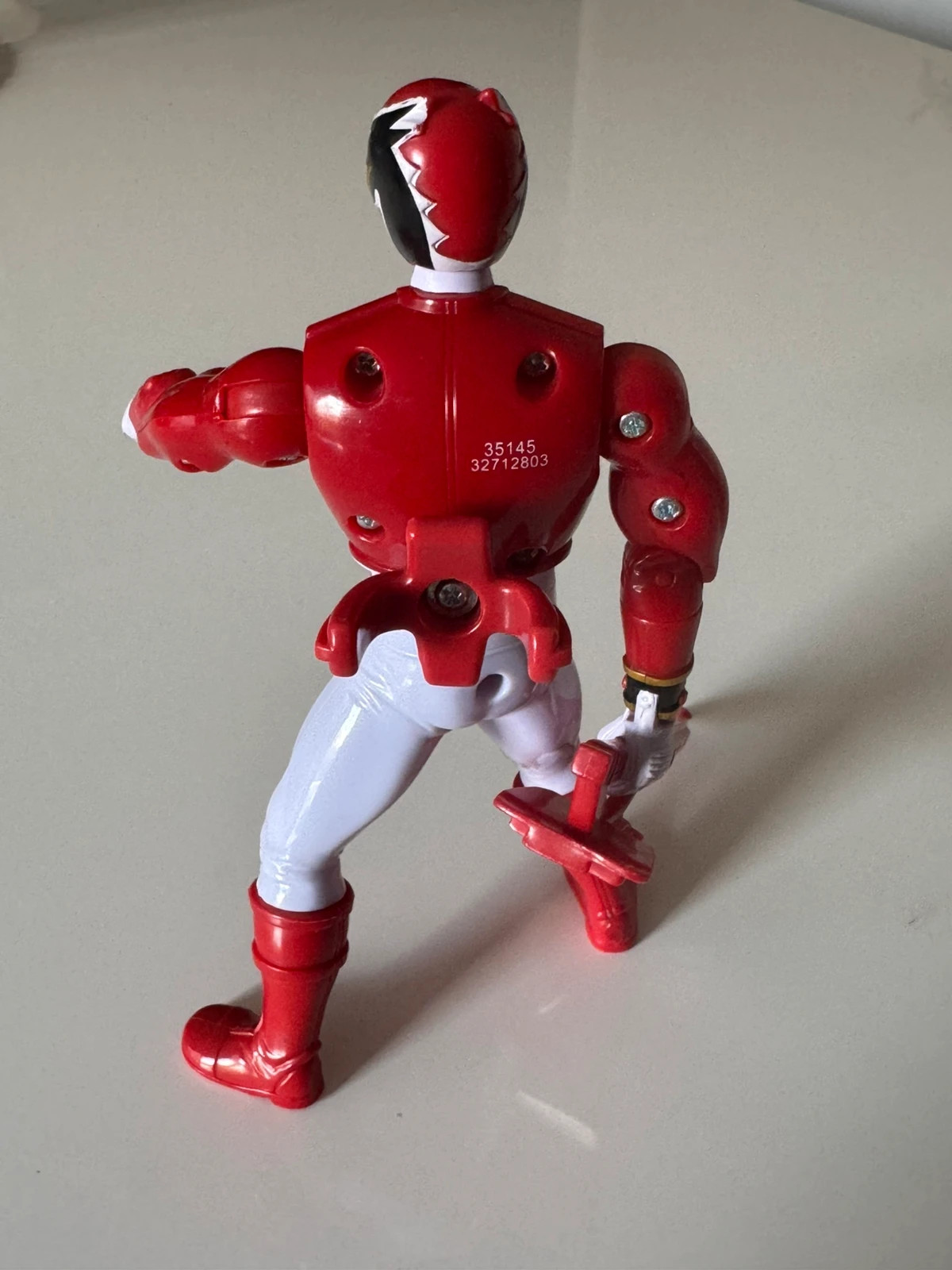 Power Rangers Might Morphin Megaforce Battle Morphin Red Ranger 16cm 2012 – Power Rangers – taille Prématuré, jusqu'à 44cm 3