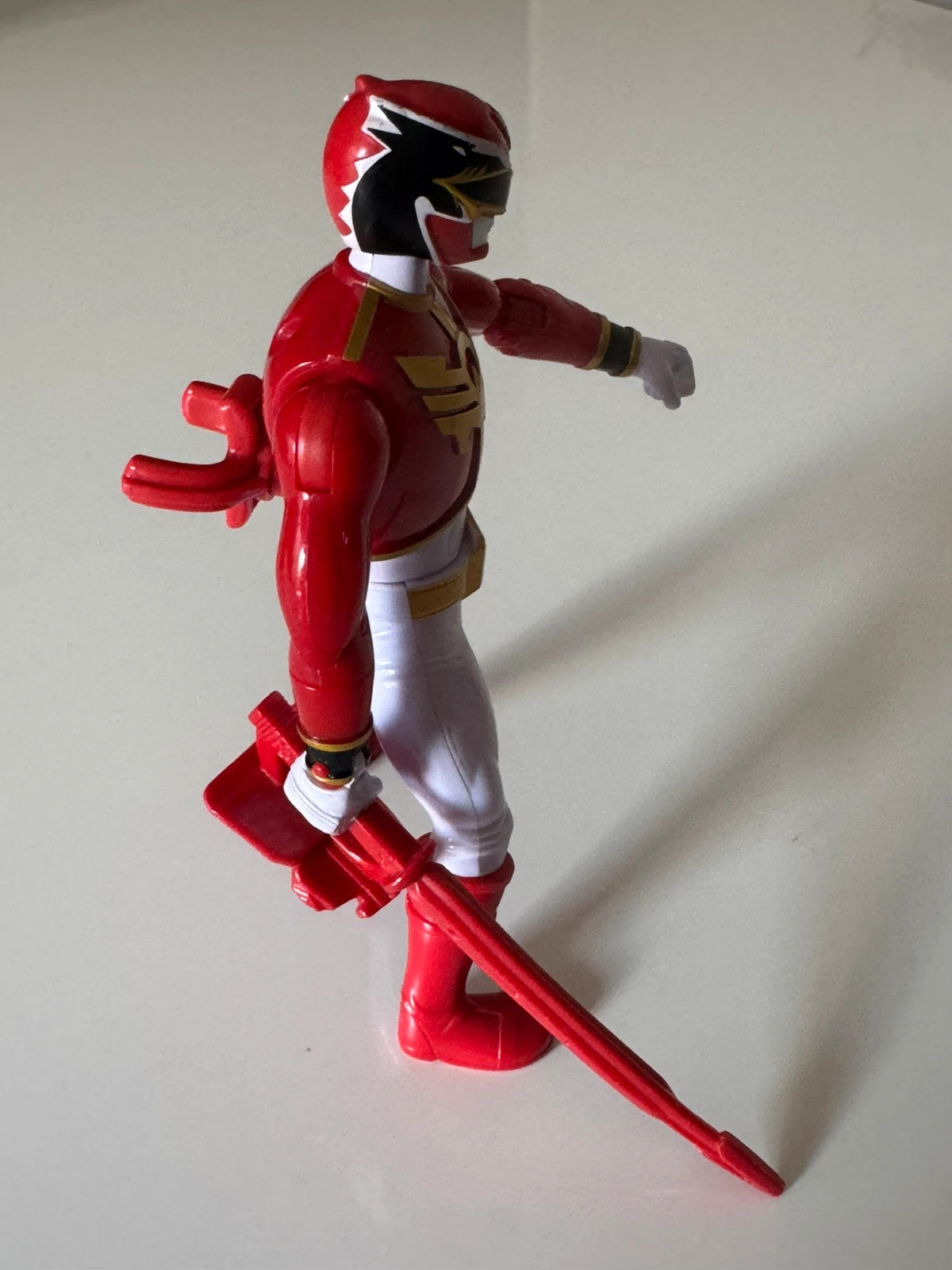 Power Rangers Might Morphin Megaforce Battle Morphin Red Ranger 16cm 2012 – Power Rangers – taille Prématuré, jusqu'à 44cm 5
