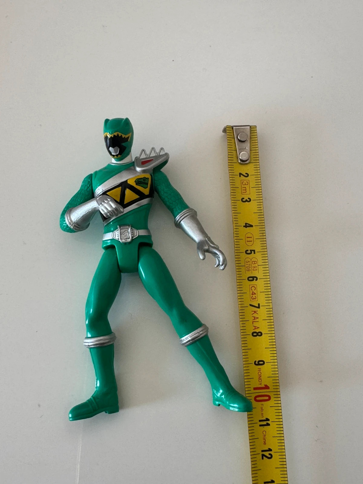Figurine articulée jouet de collection Power Rangers Dino Charge Green Ranger 10cm – Power Rangers – taille Prématuré, jusqu'à 44cm 5