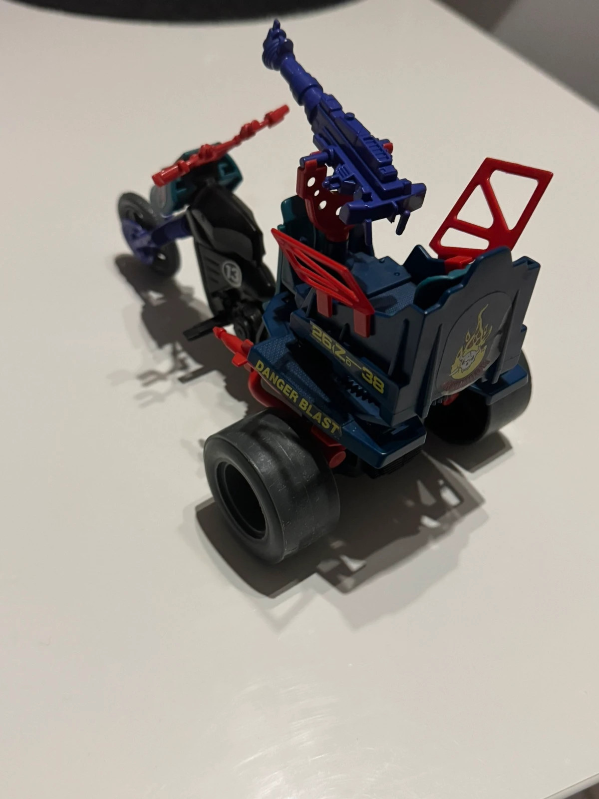 Gi-Joe Cobra Tricycle Dreadnok Hasbro 1987 – G.I. Joe – taille Prématuré, jusqu'à 44cm 5
