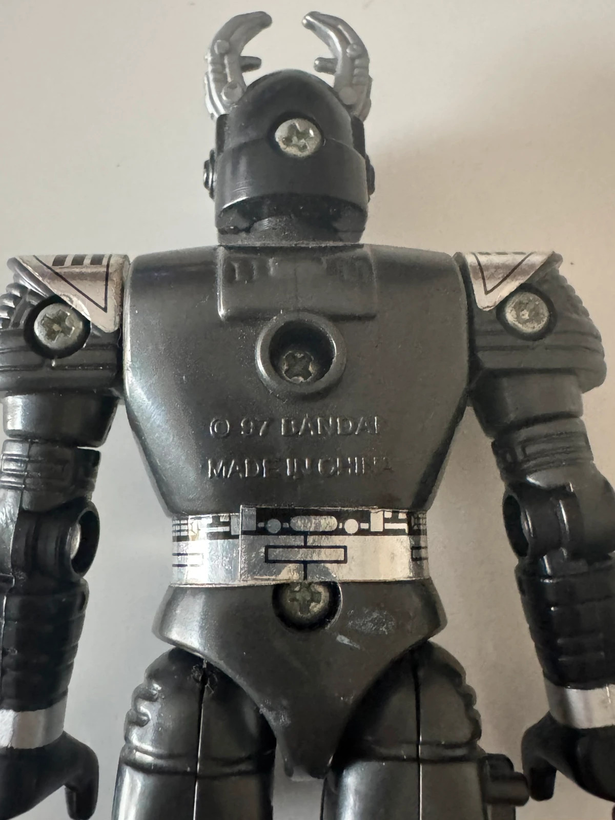 Figurine Bandai Beetleborgs titane noir argent 1997 – beetleborgs – taille Prématuré, jusqu'à 44cm 5