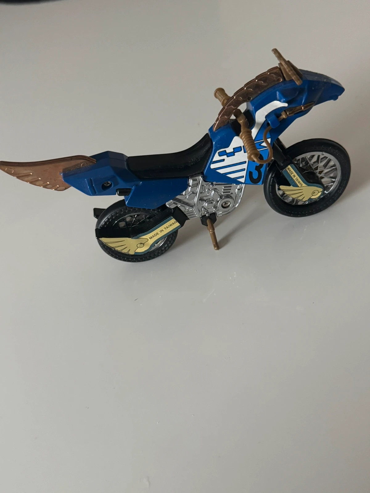 Moto Power Ranger Blue – Power Rangers – taille Prématuré, jusqu'à 44cm 3
