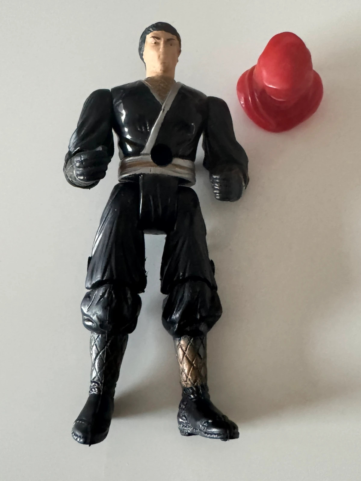 Figurine héros fantastique 1996 Hinstar Mighty Ninja Black Hawk figure /remco motu bootleg – Bootleg – taille Prématuré, jusqu'à 44cm 3